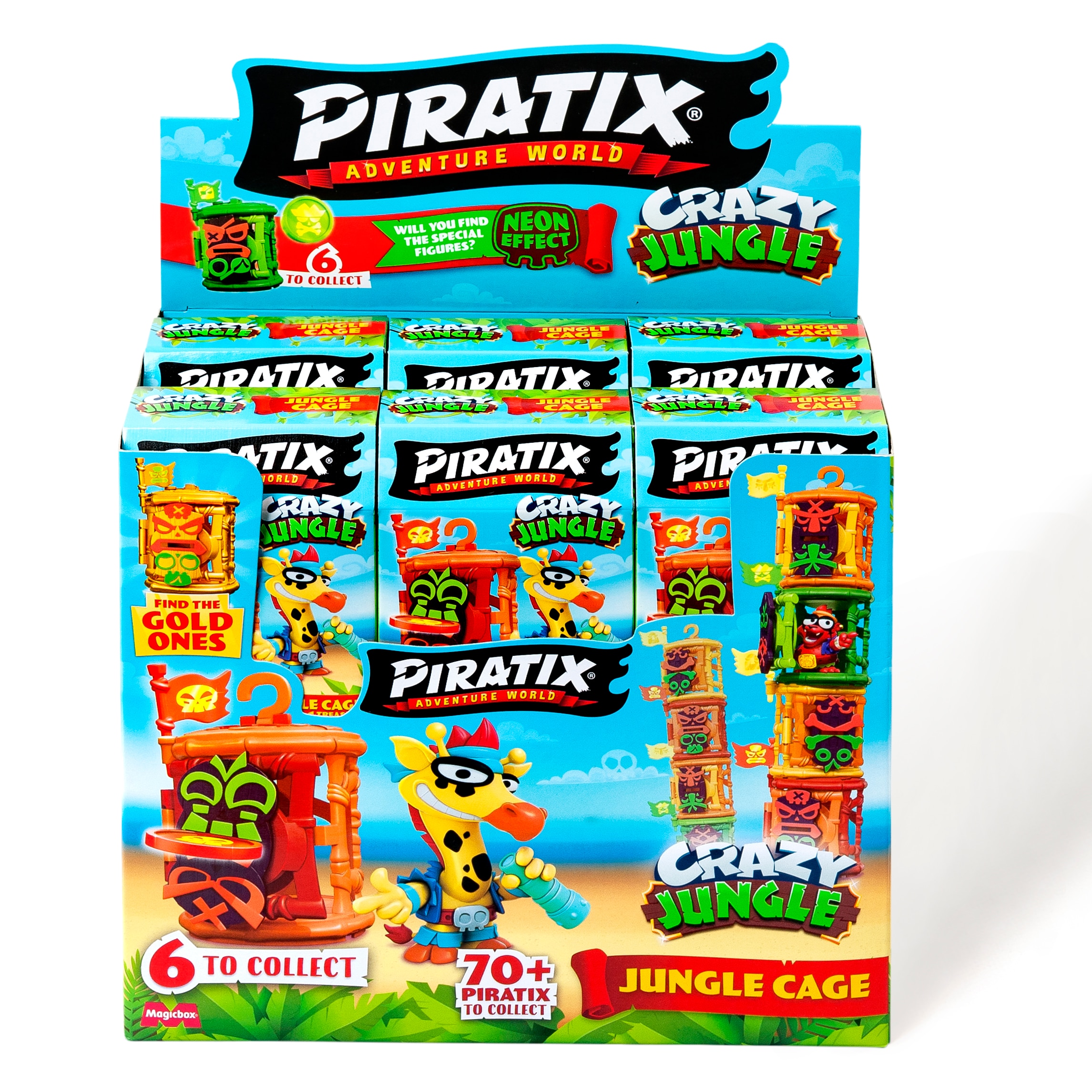 PIRATIX CRAZY JUNGLE Jungle Cage - Artigo Sortido. Envio realizado de forma aleatória 5