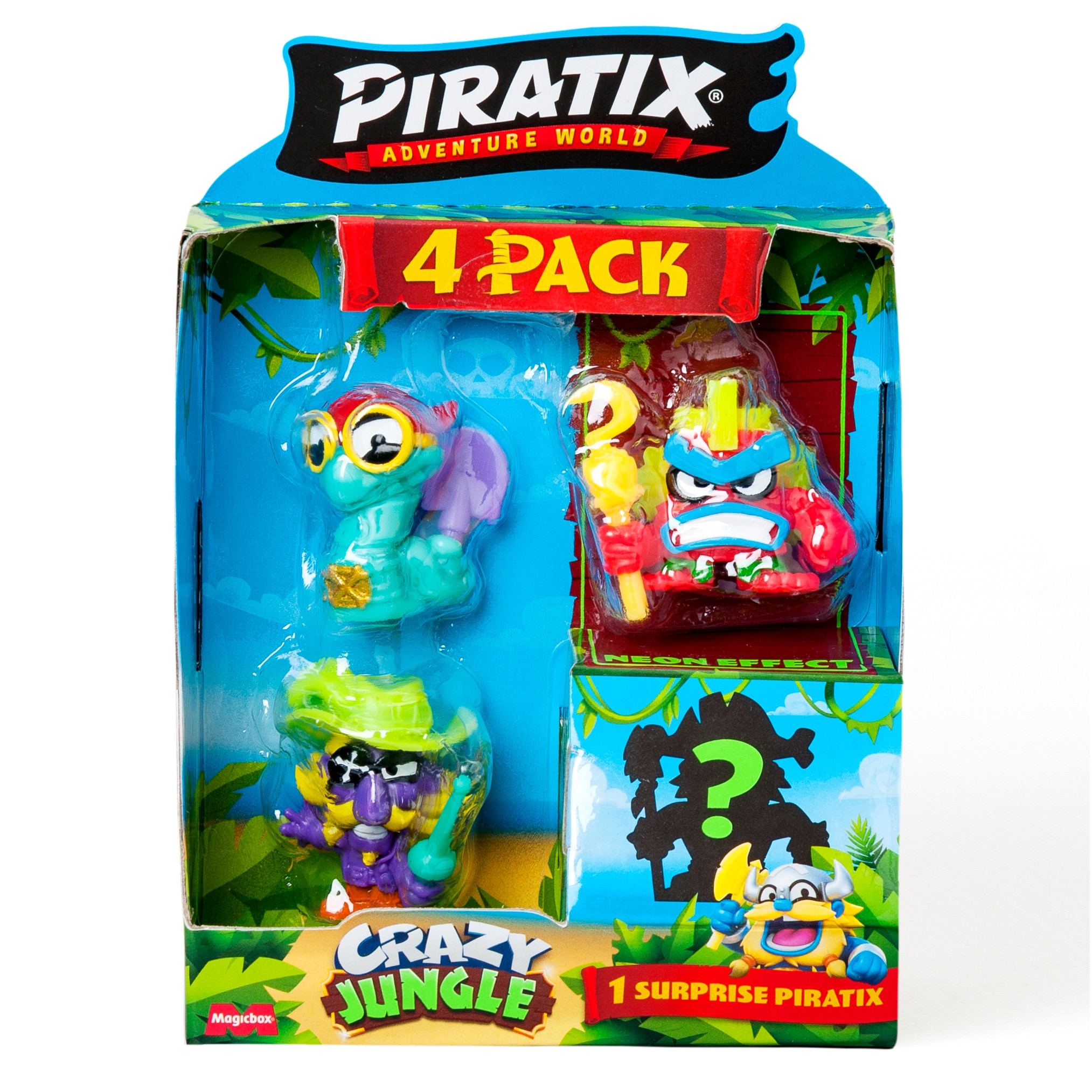 PIRATIX CRAZY JUNGLE Four Pack - Artigo Sortido. Envio realizado de forma aleatória 3