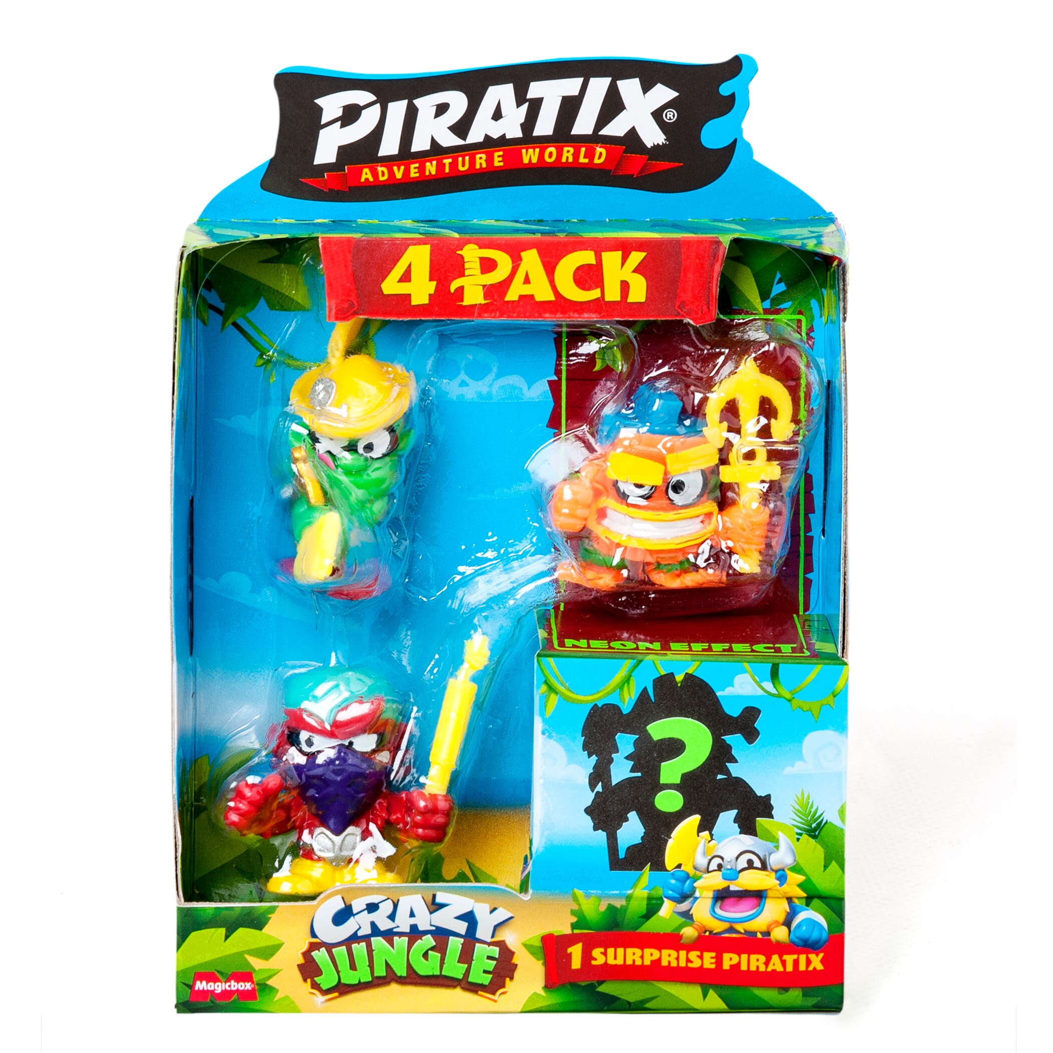 PIRATIX CRAZY JUNGLE Four Pack - Artigo Sortido. Envio realizado de forma aleatória 4