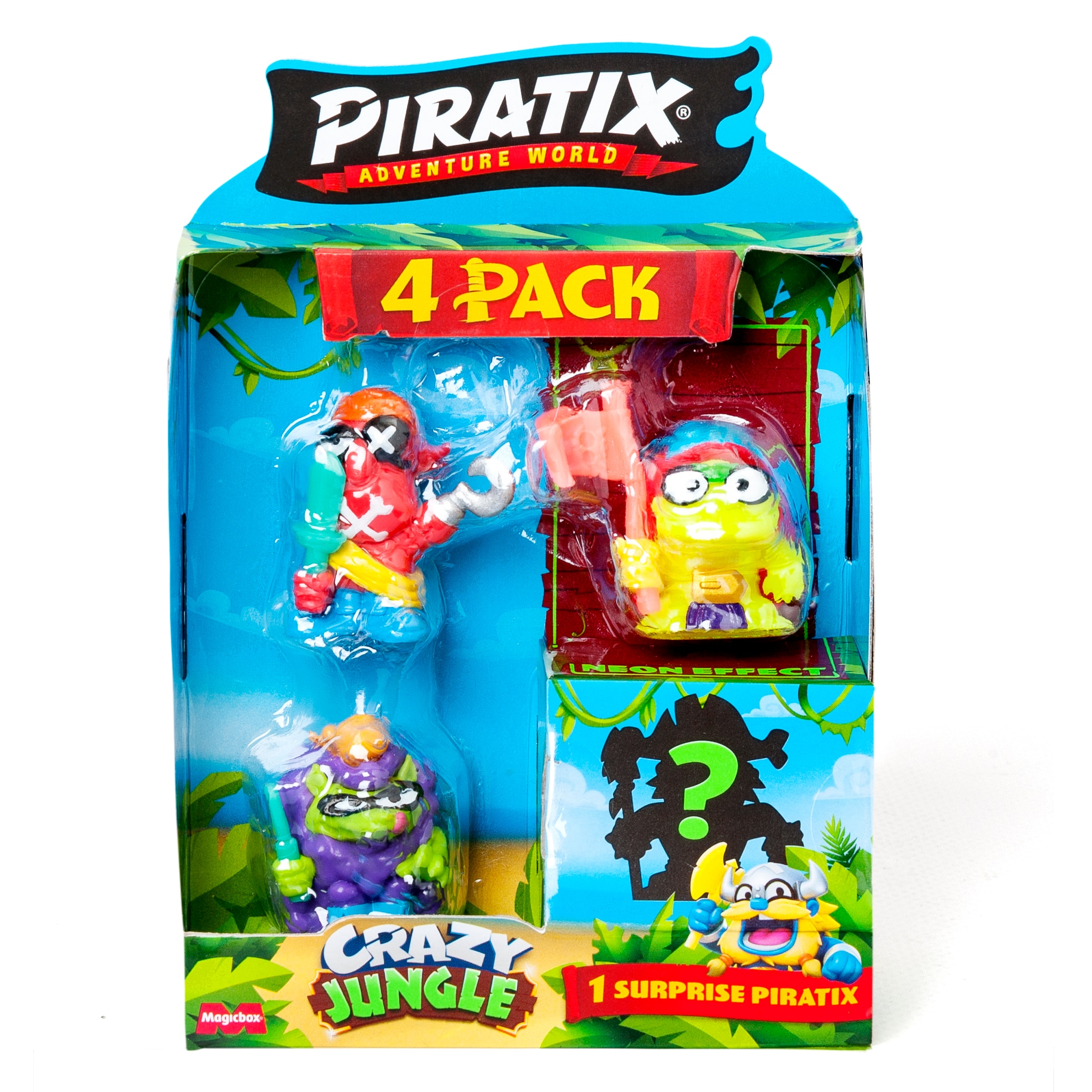 PIRATIX CRAZY JUNGLE Four Pack - Artigo Sortido. Envio realizado de forma aleatória 7