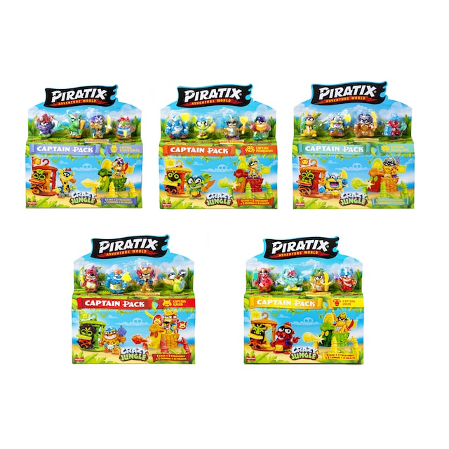 Imagem 0 de PIRATIX CRAZY JUNGLE Captain Pack - Modelos Sortidos