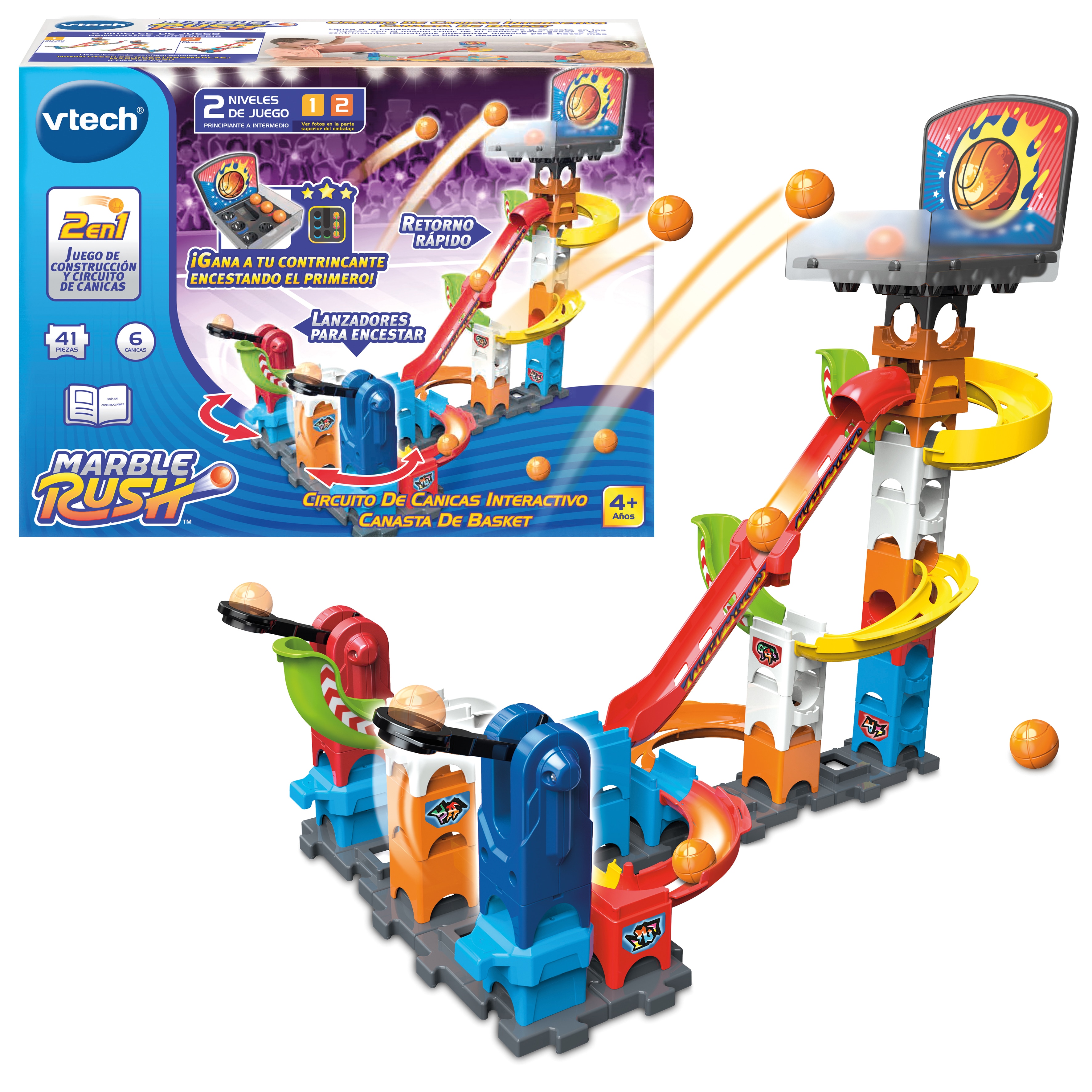 Canasta de basket Marble Rush Vtech 8