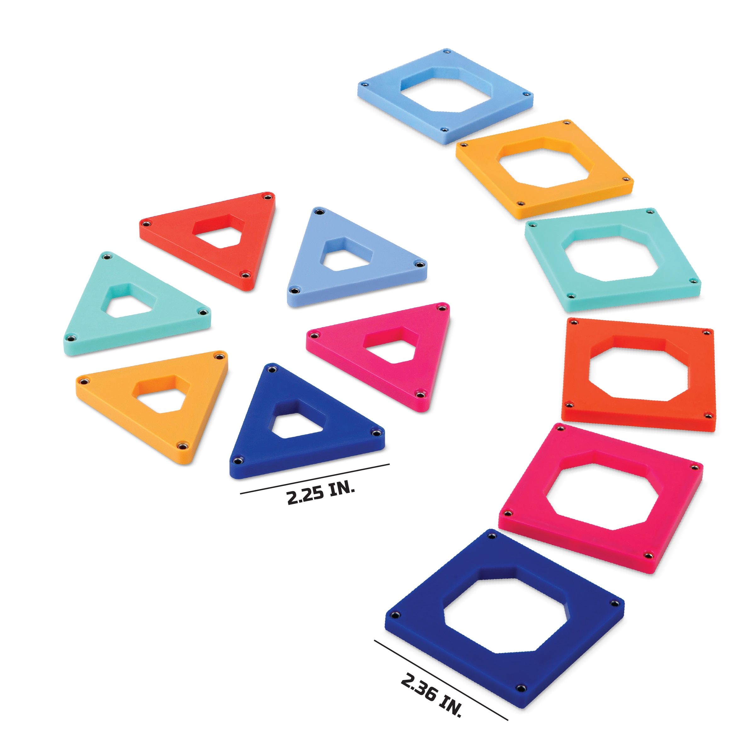 Juego Contrucción magnética 12 piezas Discovery 7