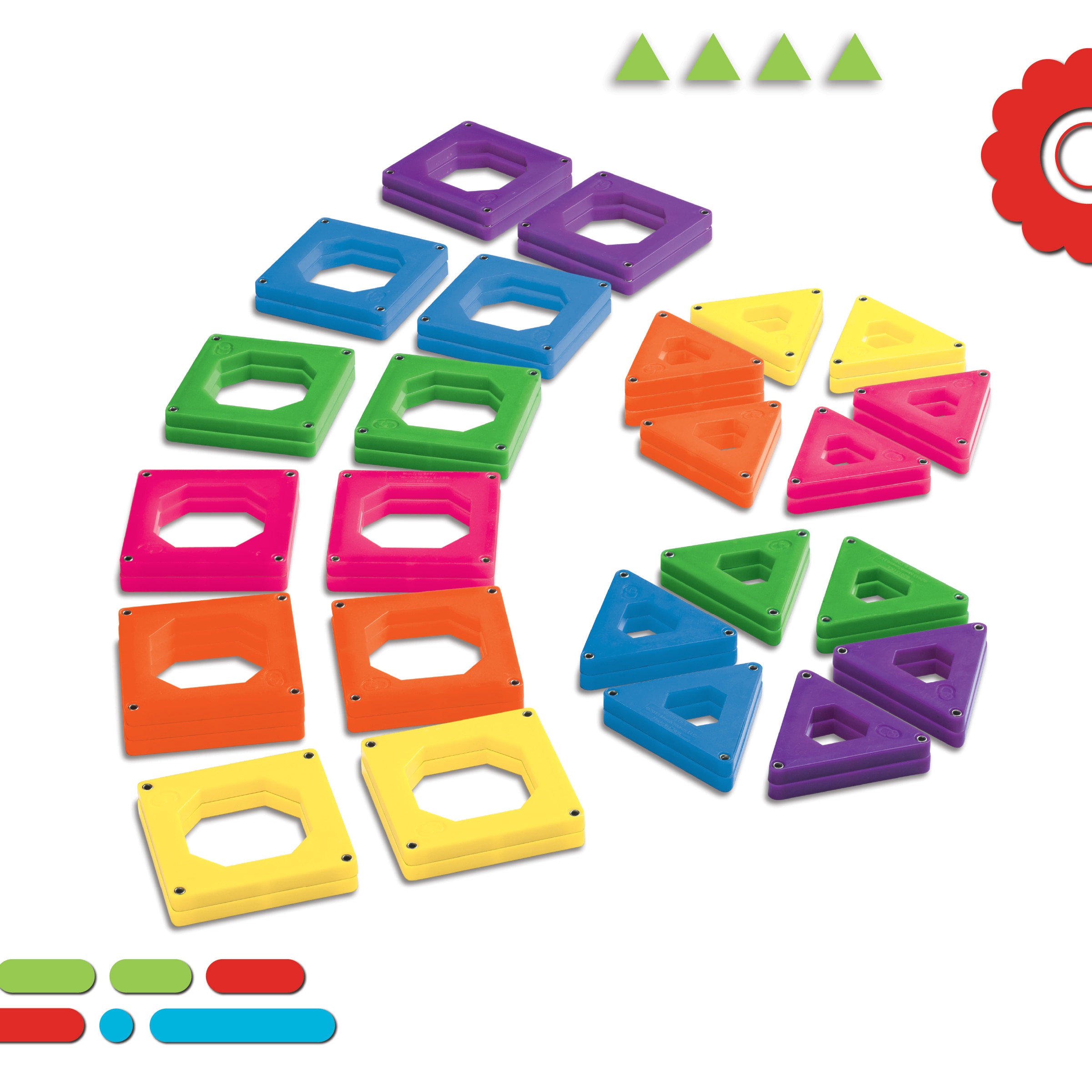 Juego Contrucción magnética 50 piezas Discovery 5
