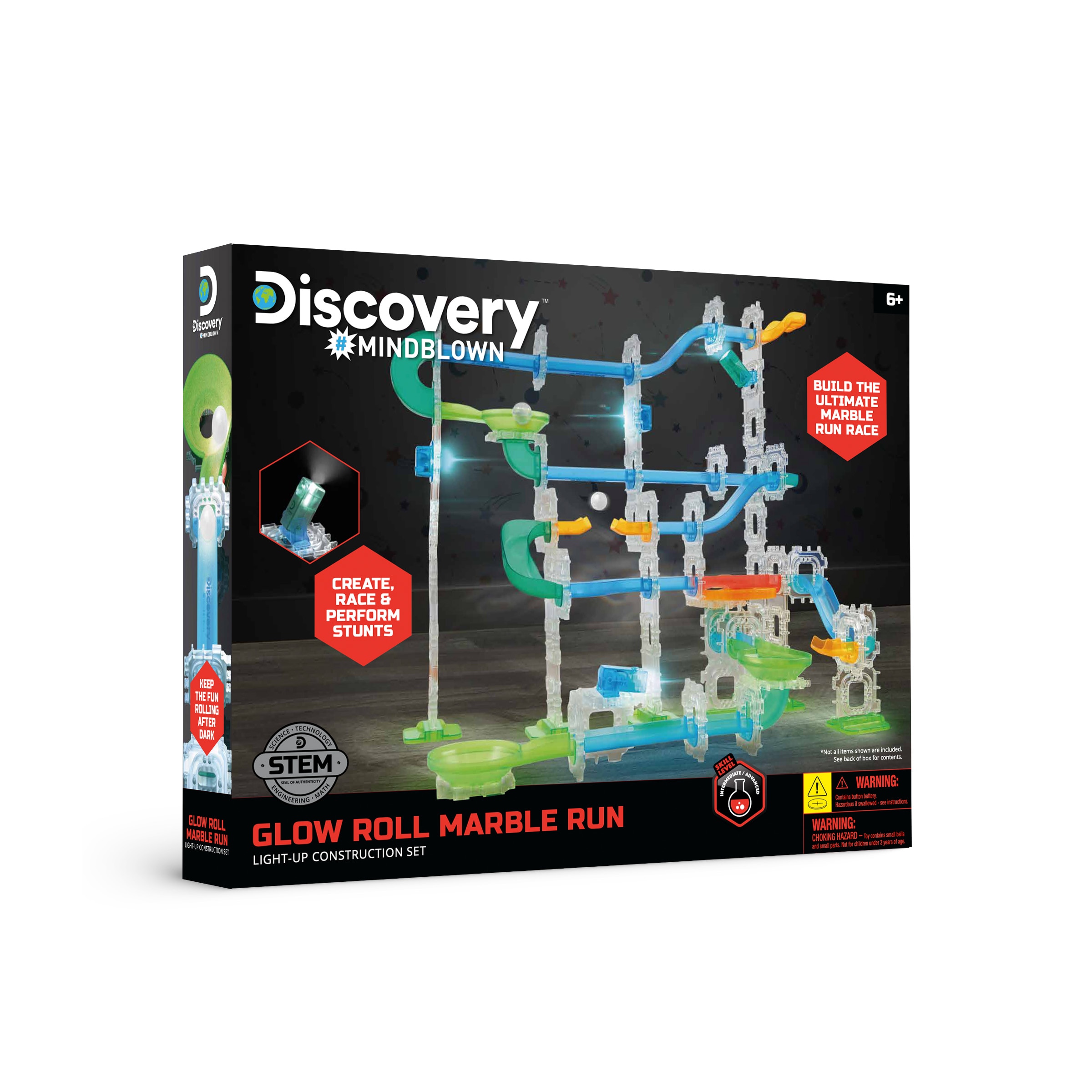Juego de mesa Circuito de canicas con luces 92 piezas Discovery 2