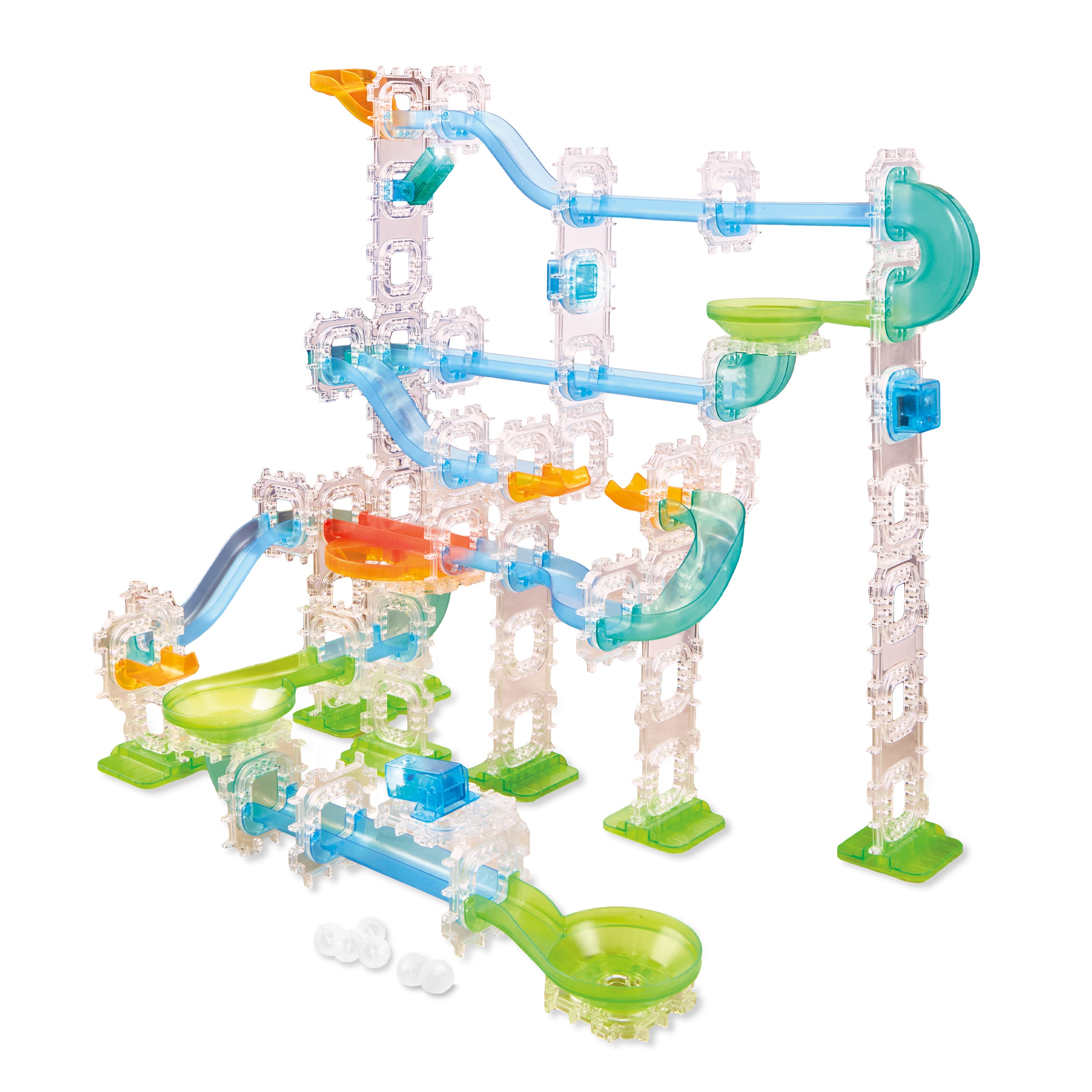 Juego de mesa Circuito de canicas con luces 92 piezas Discovery 3