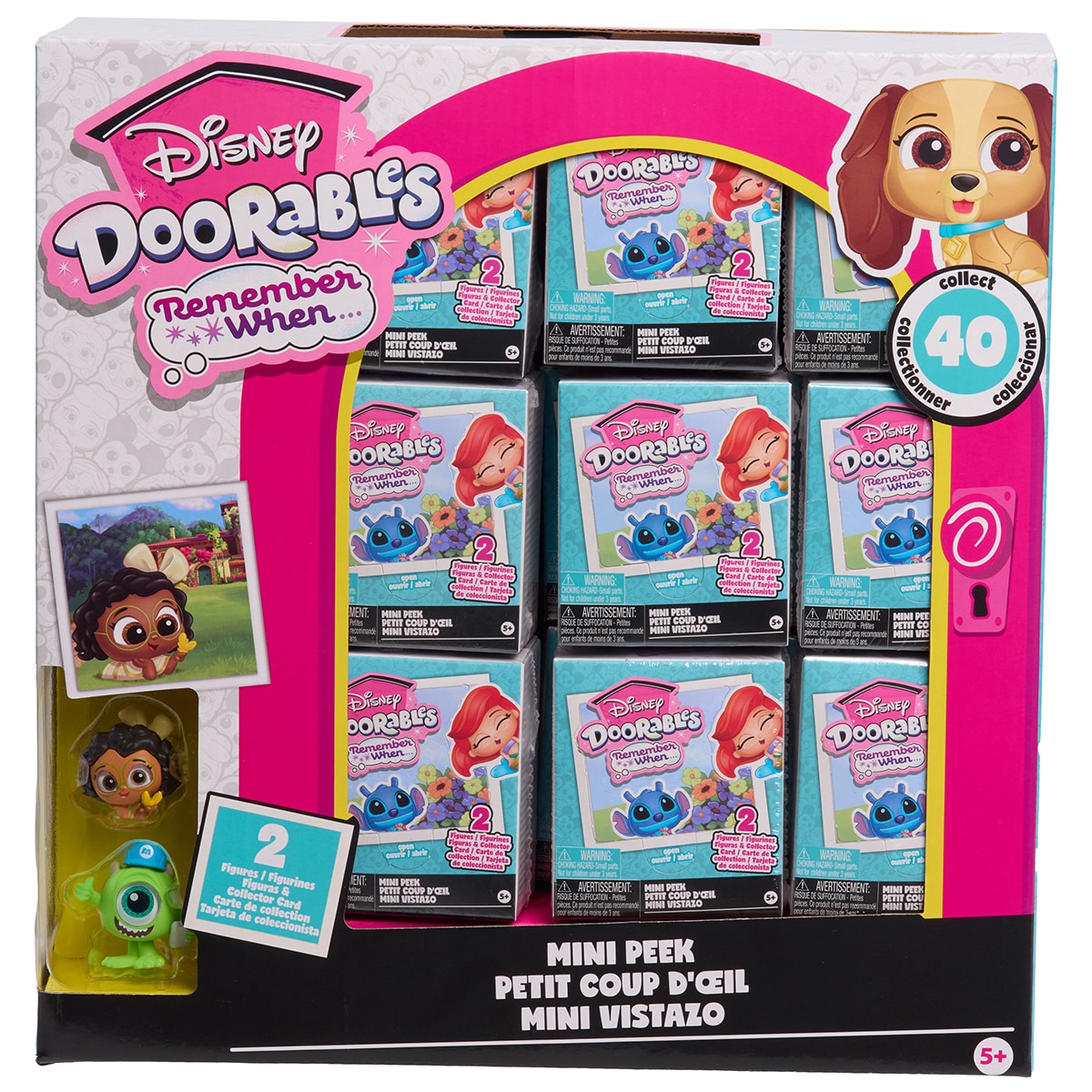 Figura Doorables Erase una vez Mini Peek Just Play Products modelos surtidos 2