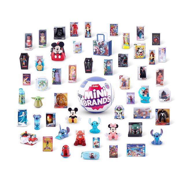 Cápsula sorpresa Mini Brands S3 Disney Zuru modelos surtidos