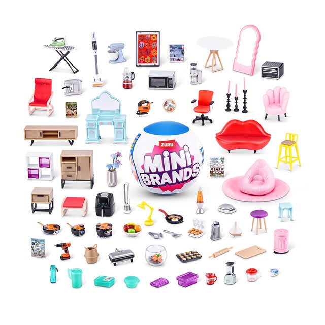 Cápsula sorpresa Mini Brands Home Zuru modelos surtidos
