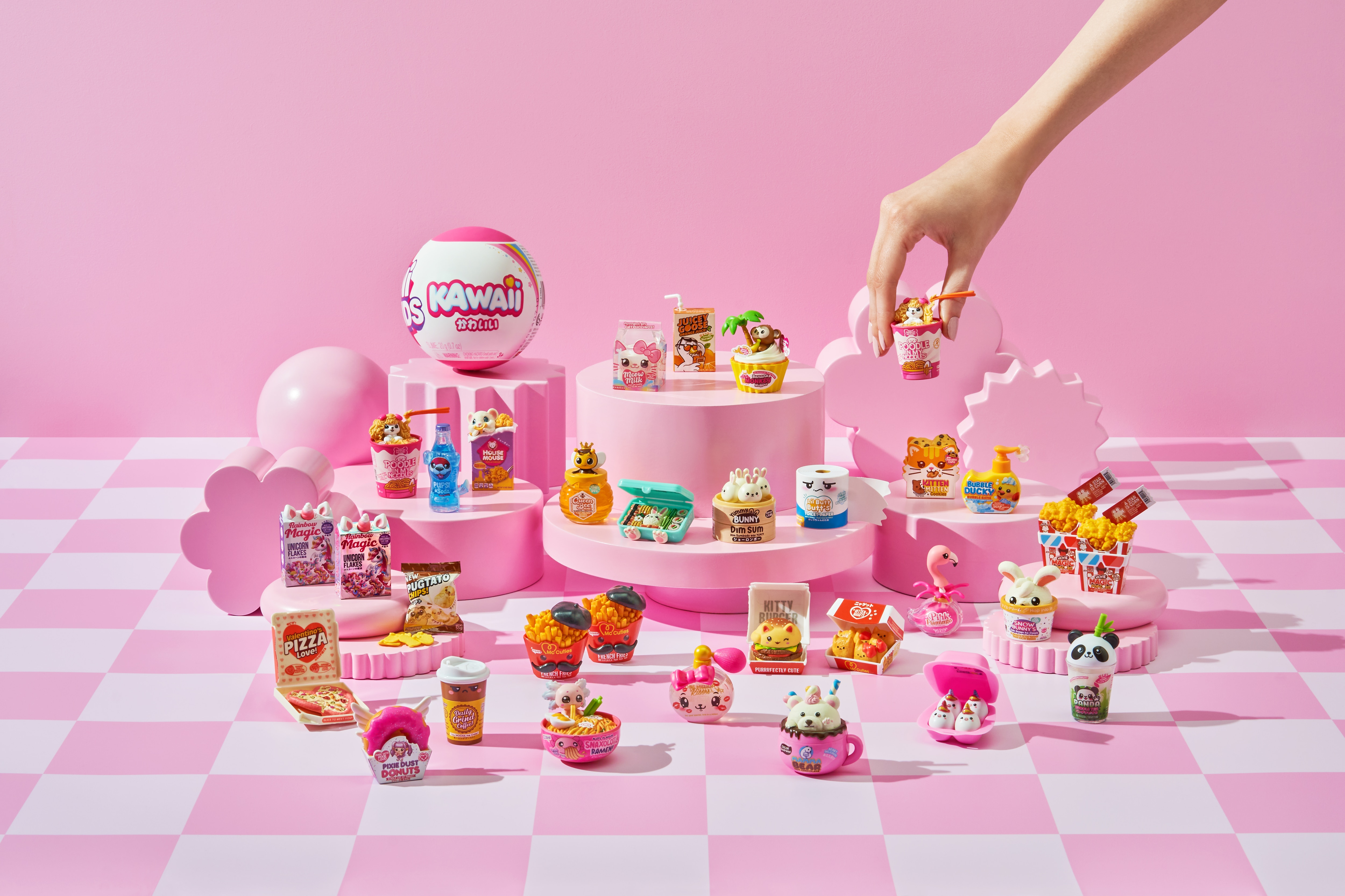 Cápsula sorpresa Mini Brands Kawaii Zuru modelos surtidos 4