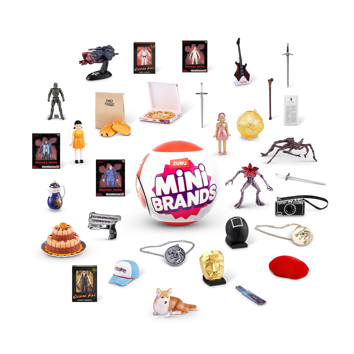 Cápsula sorpresa Mini Brands Netflix Zuru modelos surtidos 1