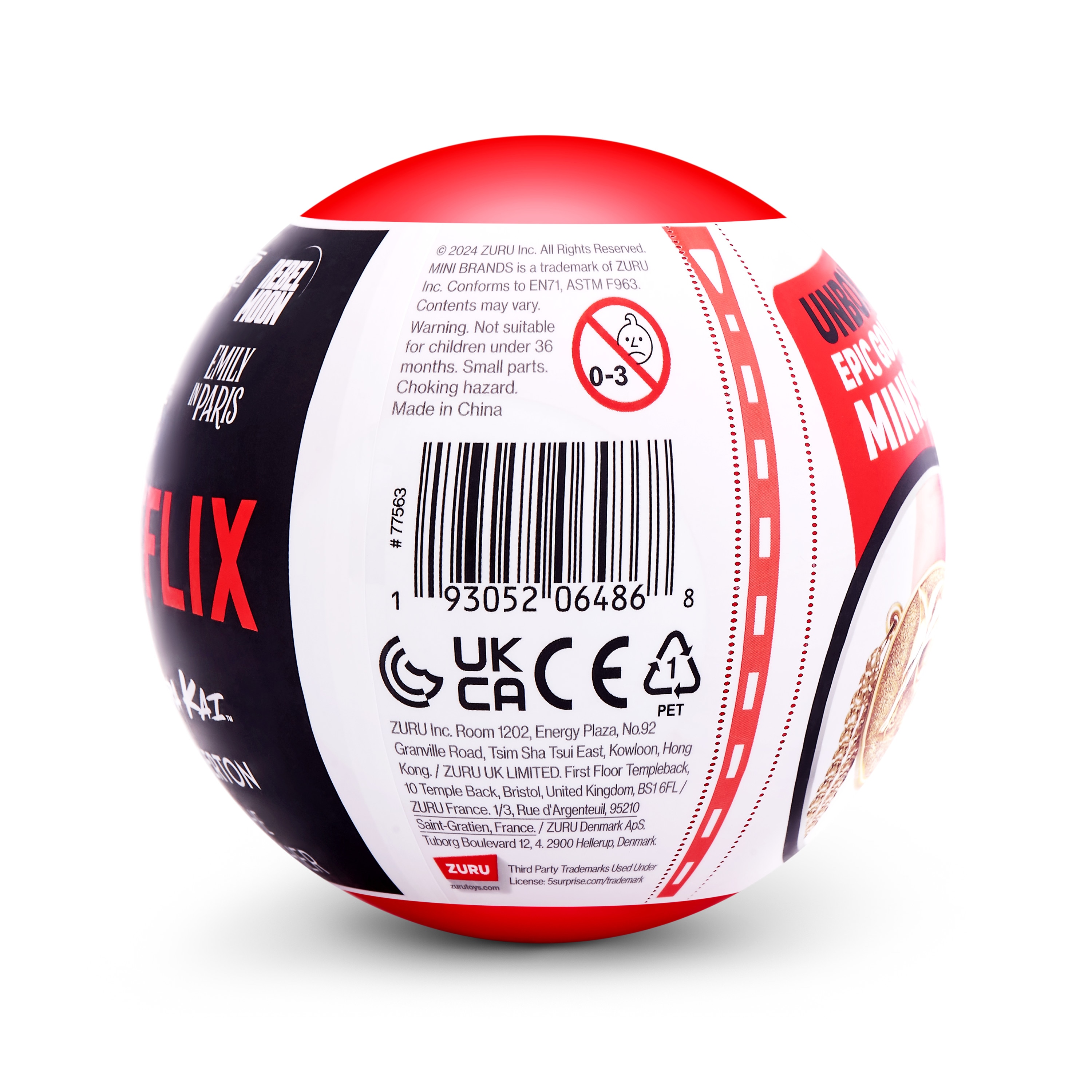 Cápsula sorpresa Mini Brands Netflix Zuru modelos surtidos 4