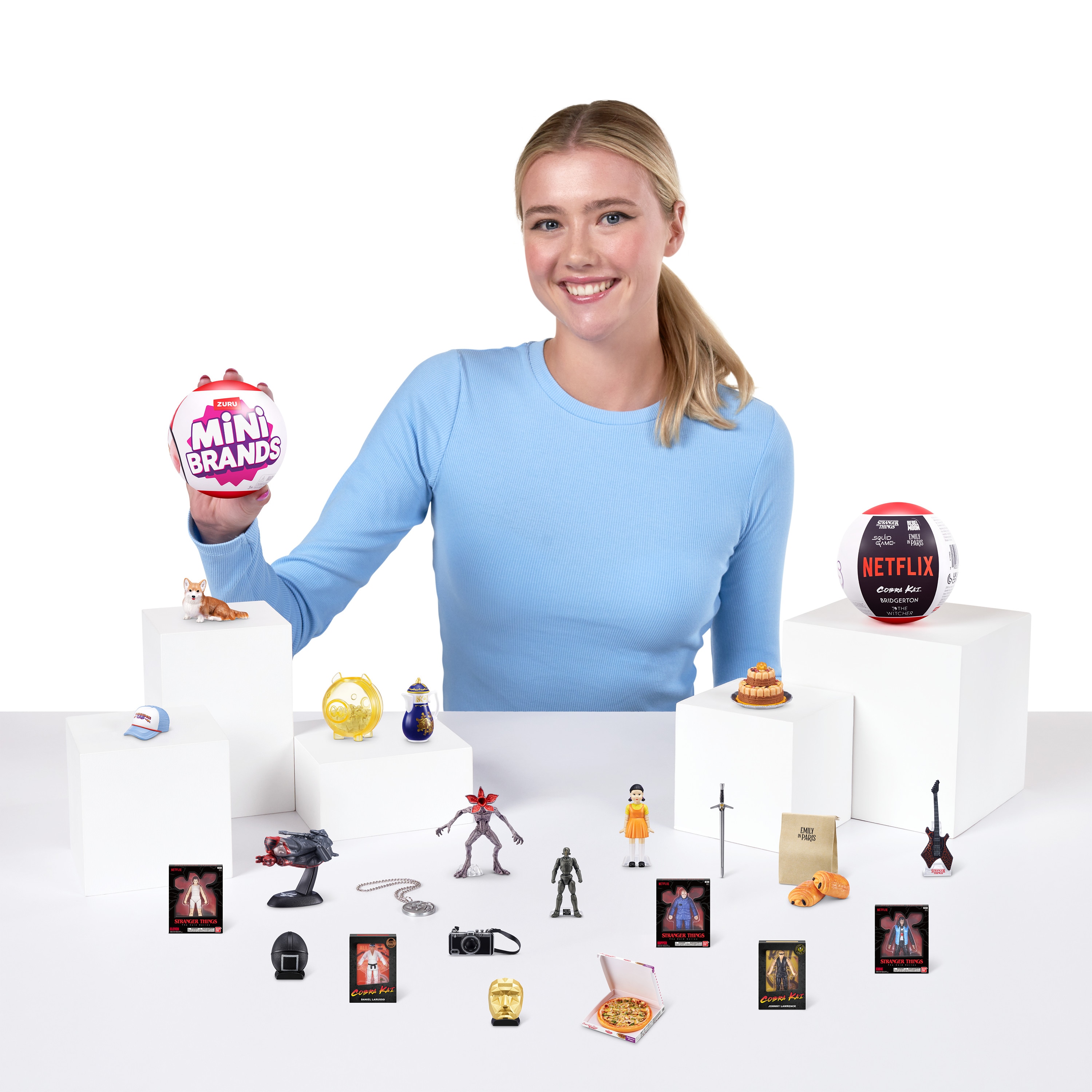 Cápsula sorpresa Mini Brands Netflix Zuru modelos surtidos 7