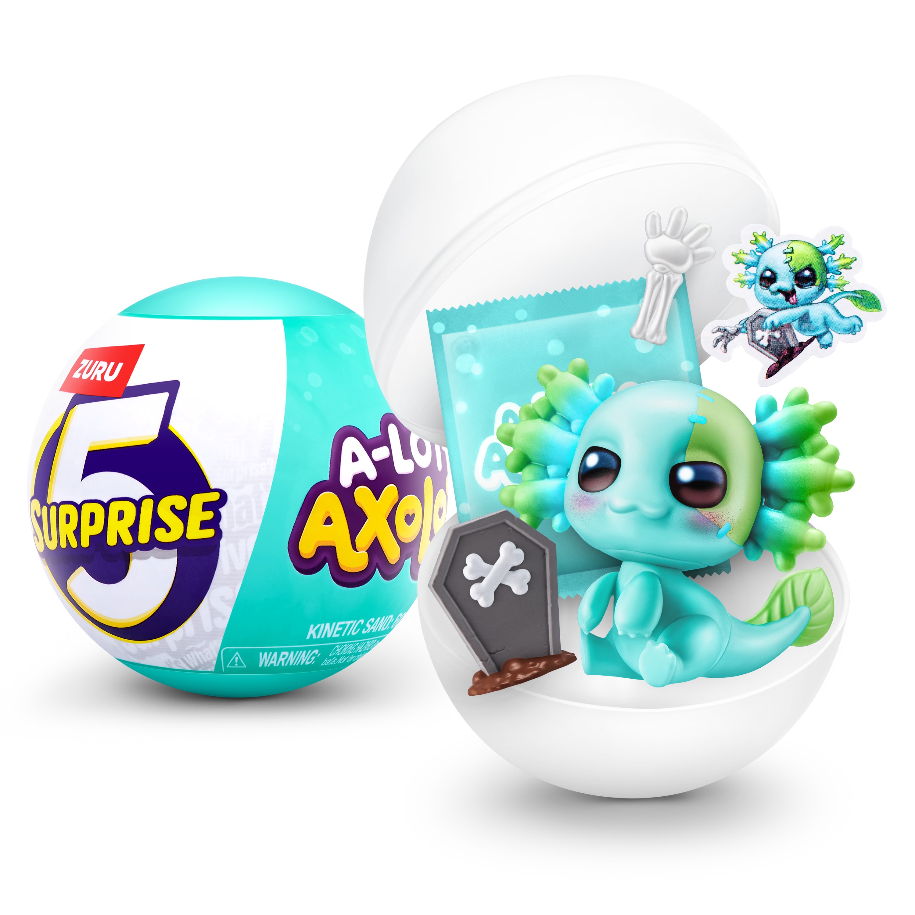 Cápsula sorpresa Mini Brands A tot Axolots Zuru modelos surtidos 1