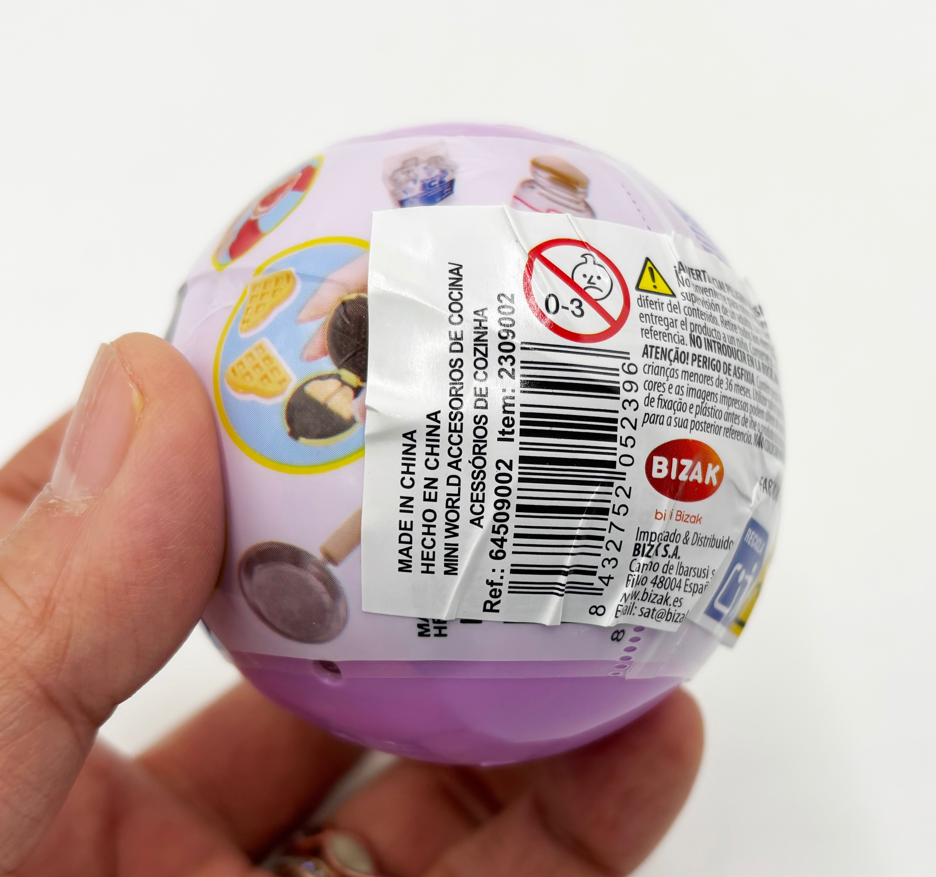 Cápsula sorpresa Accesorios de cocina Mini World modelos surtidos 4
