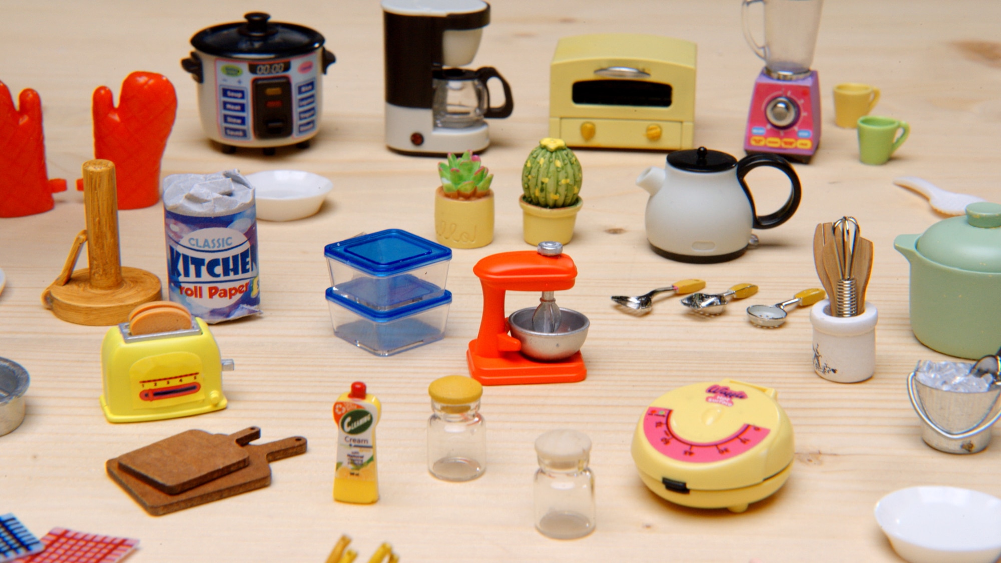 Cápsula sorpresa Accesorios de cocina Mini World modelos surtidos 10