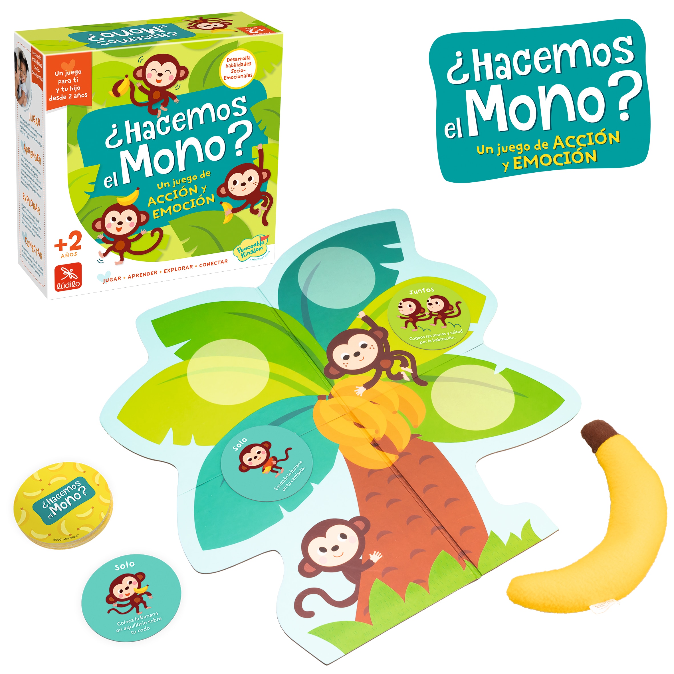 Juego educativo Hacemos el mono Ludilo 2