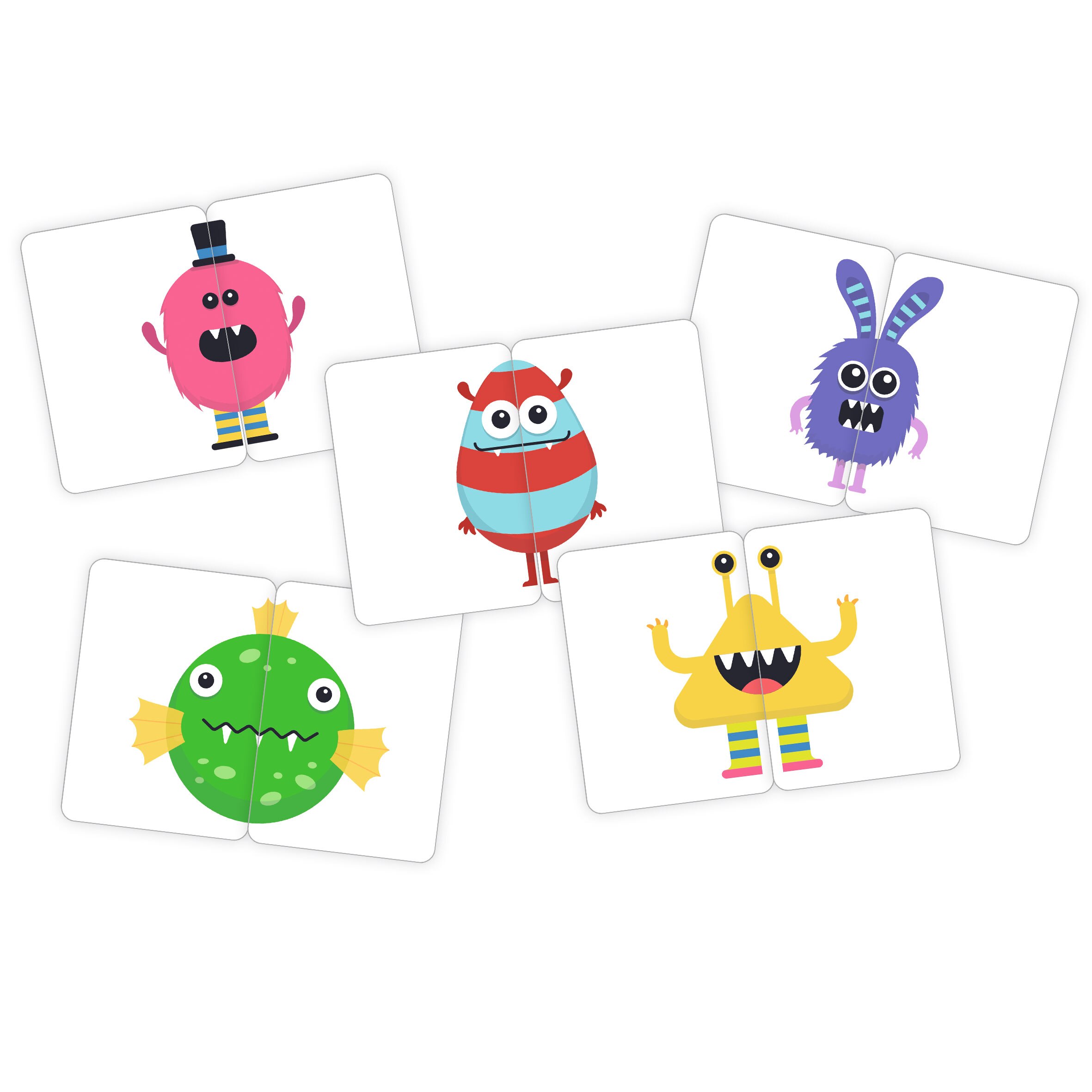 Juego educativo  Medio Monstruo  Ludilo 5