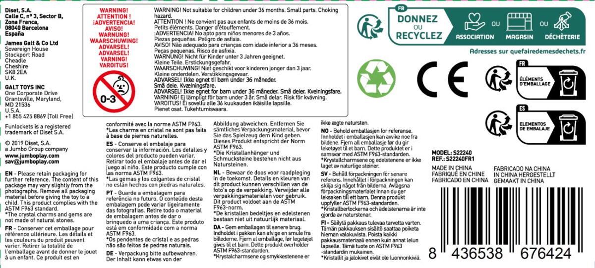 Mini bolso personalizable FunLockets modelos surtidos 6