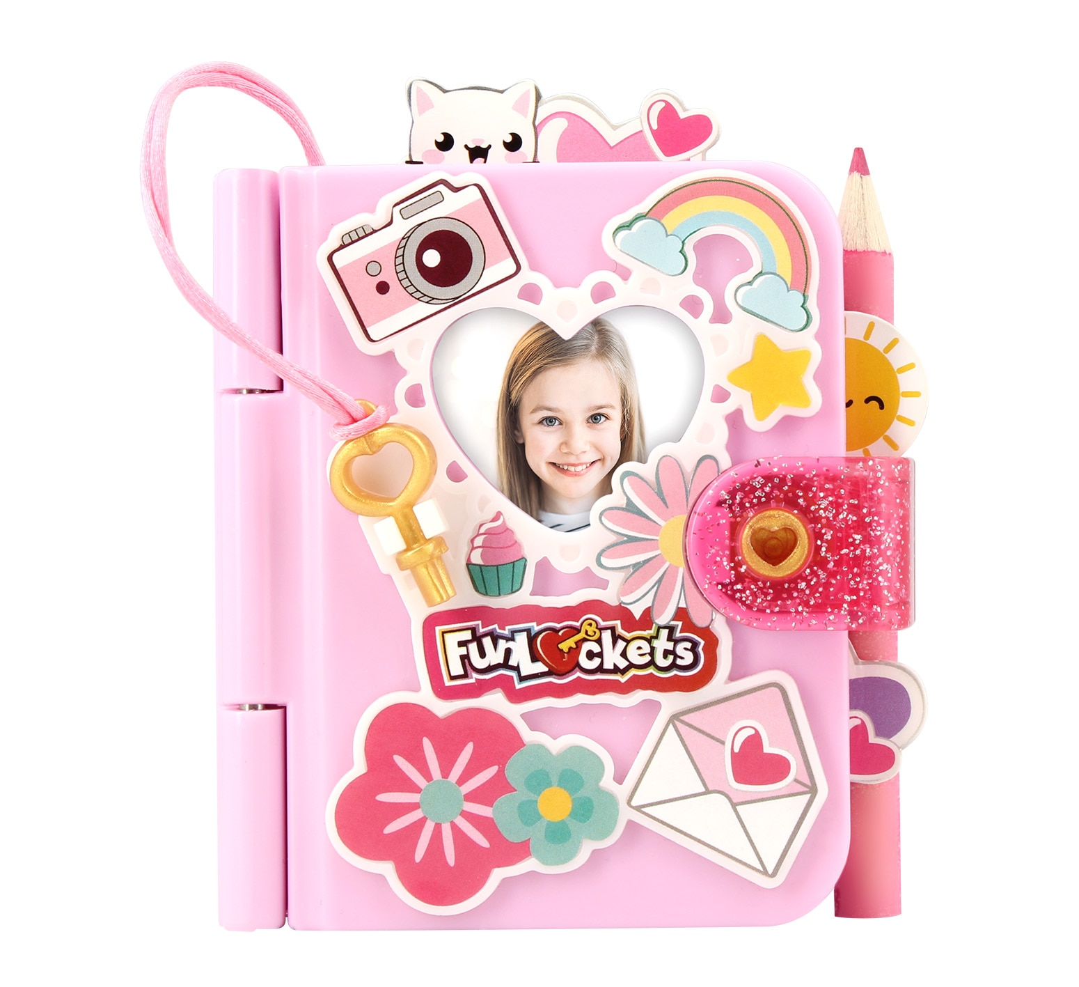 Mini diario personalizable FunLockets modelos surtidos 6