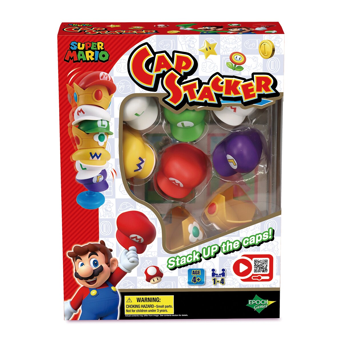 Juego de mesa Super Mario Cap Stacker 1