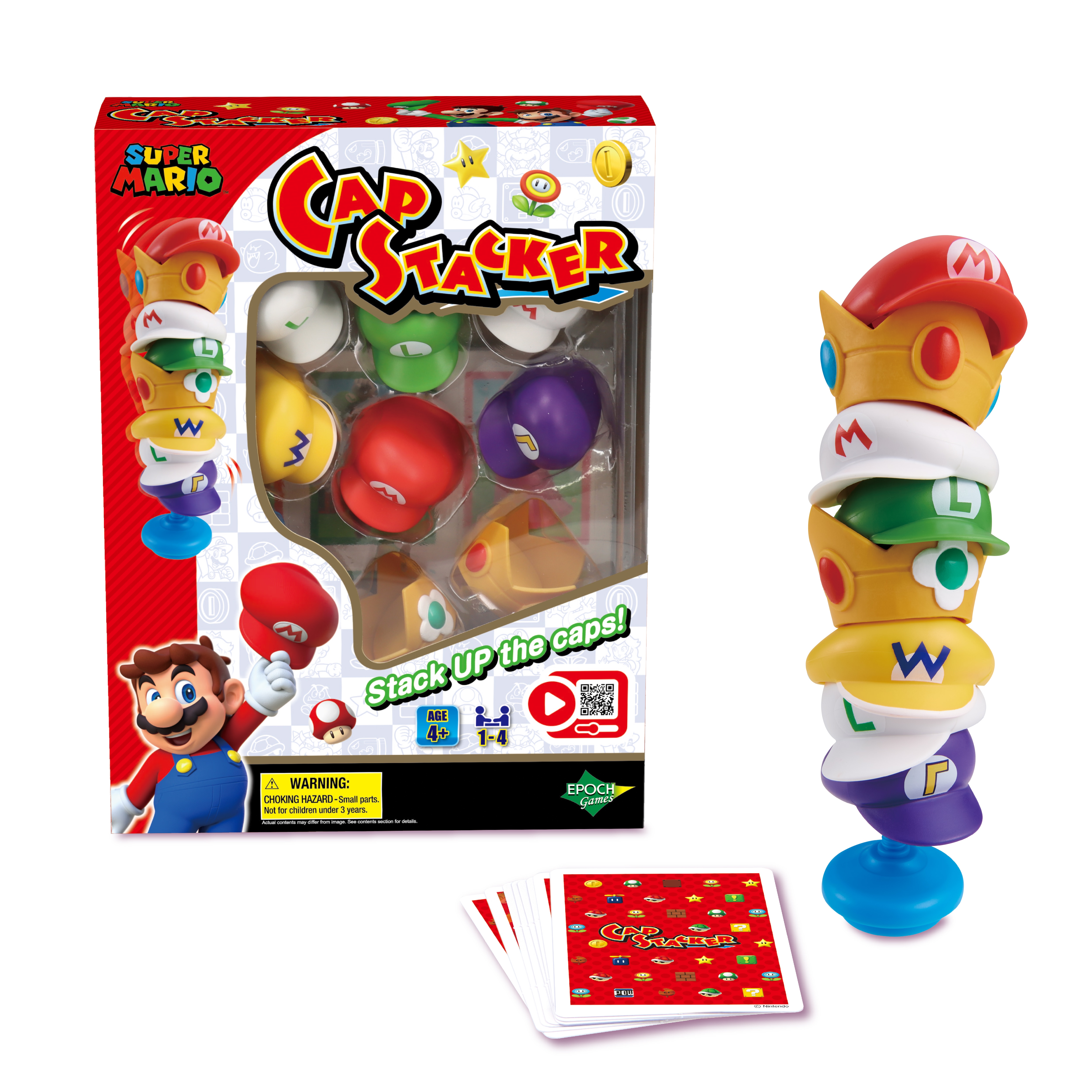 Juego de mesa Super Mario Cap Stacker 2