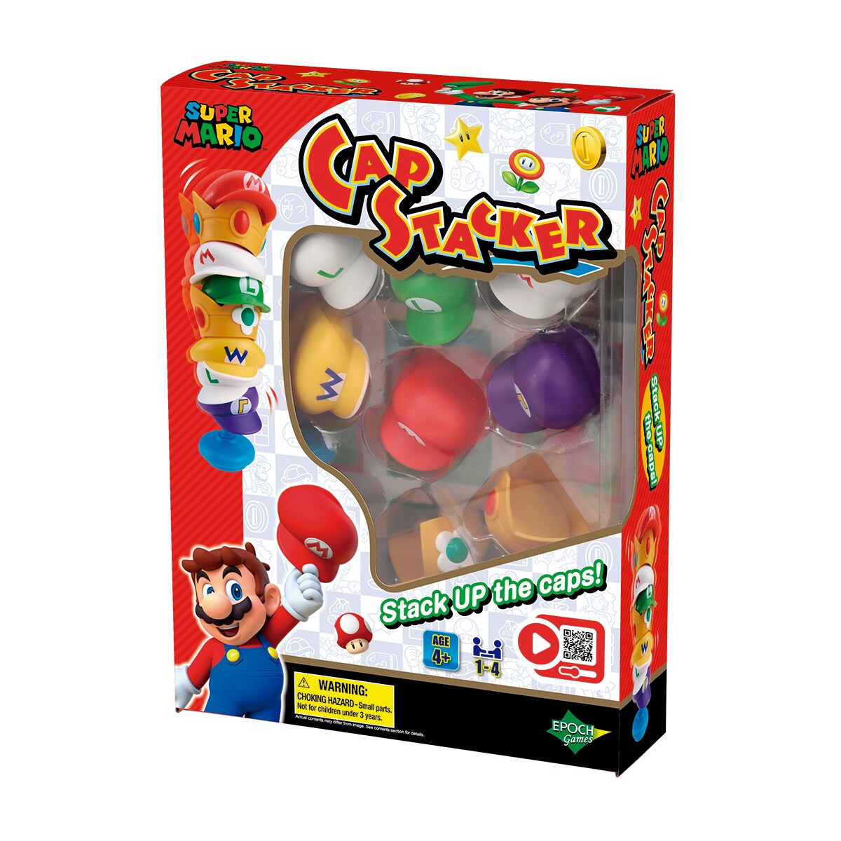 Juego de mesa Super Mario Cap Stacker 13