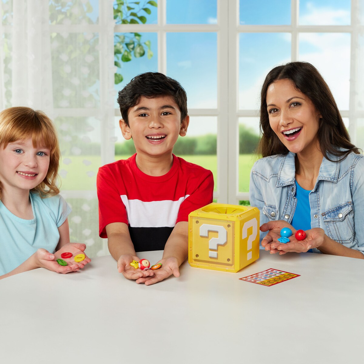 Juego de mesa Super Mario Question Block Game 4