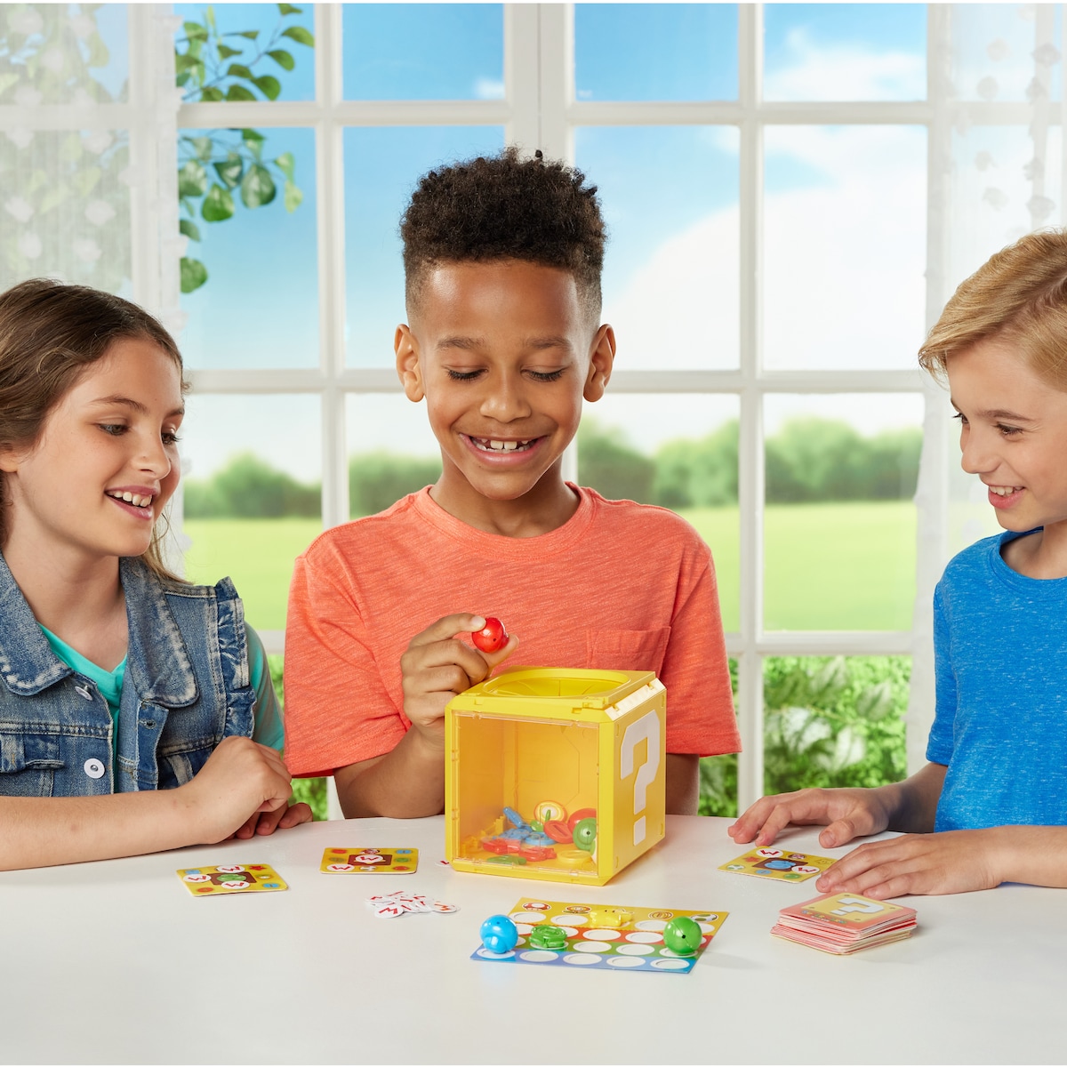 Juego de mesa Super Mario Question Block Game 9