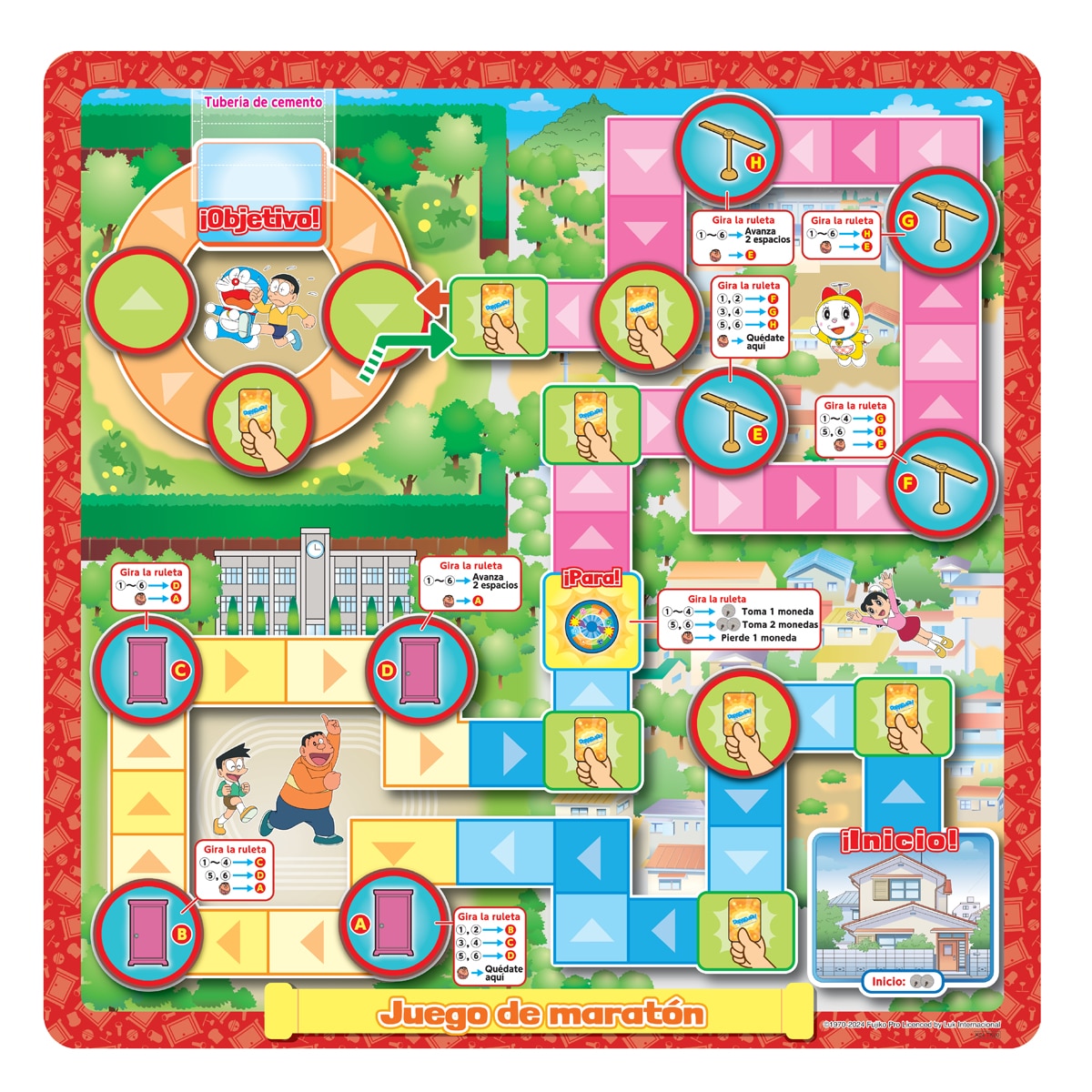 Juego de mesa Doraemon: el juego de Gigante 7