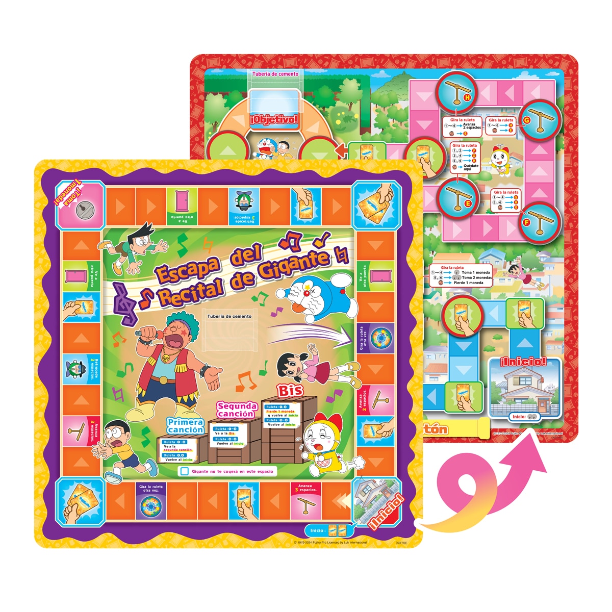 Juego de mesa Doraemon: el juego de Gigante 8