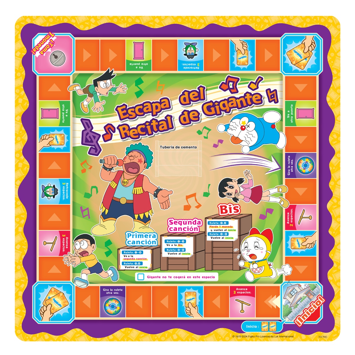 Juego de mesa Doraemon: el juego de Gigante 9