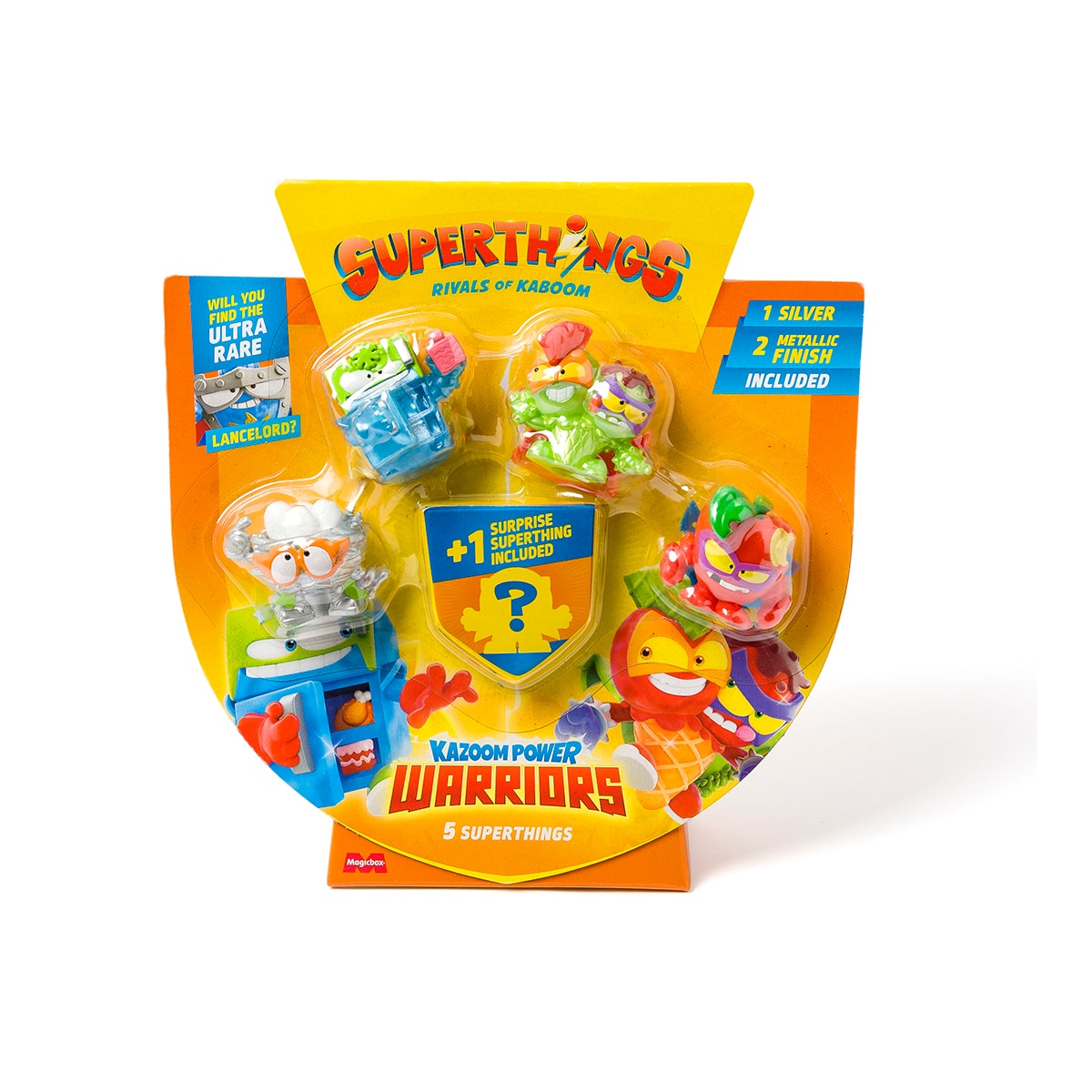 Imagen 0 de Figuras Power Warriors Pack 5 Superthings