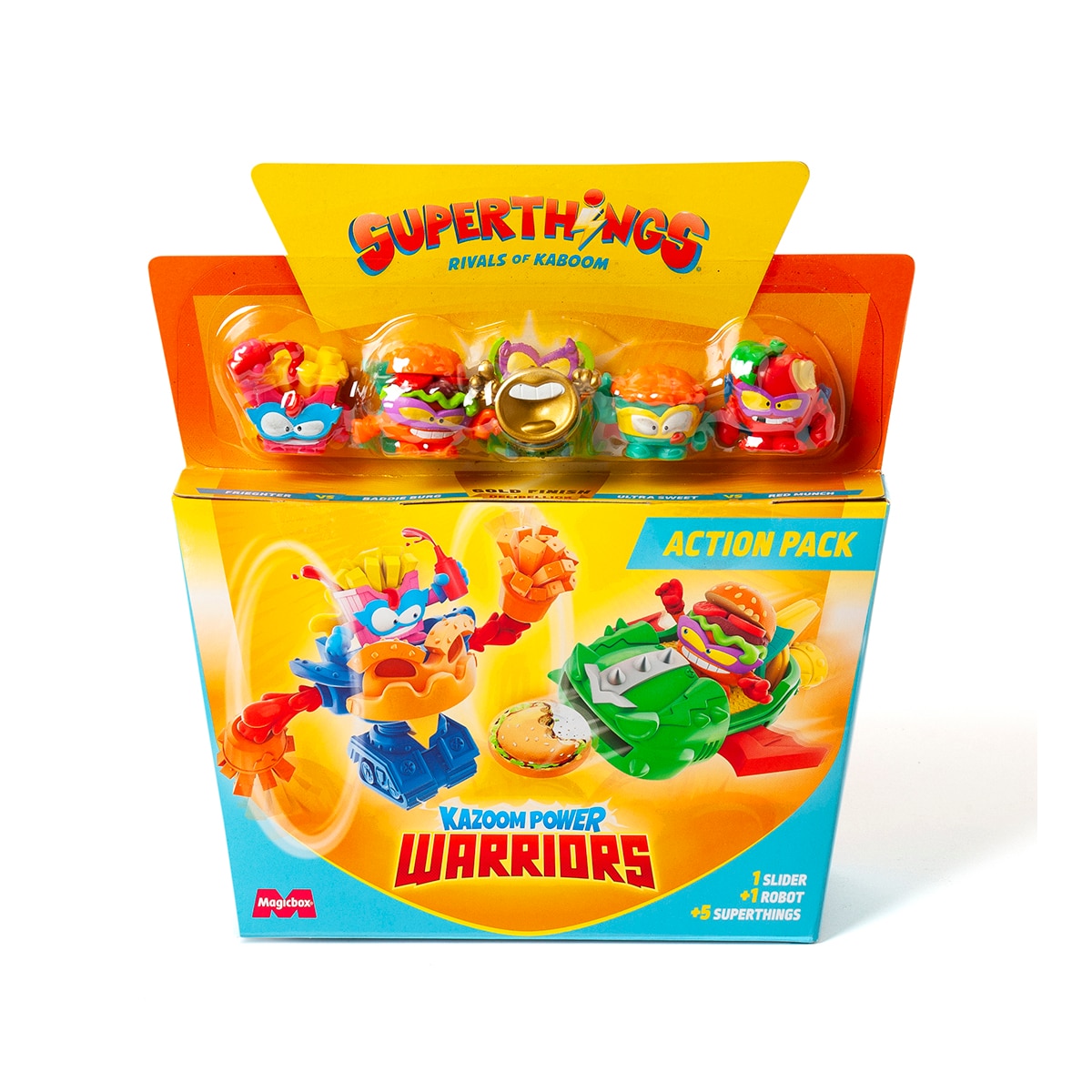 Figuras Power Warriors Action Pack Superthings 2