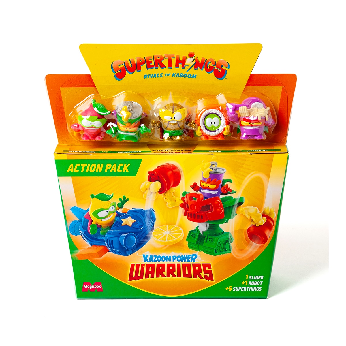 Figuras Power Warriors Action Pack Superthings 3