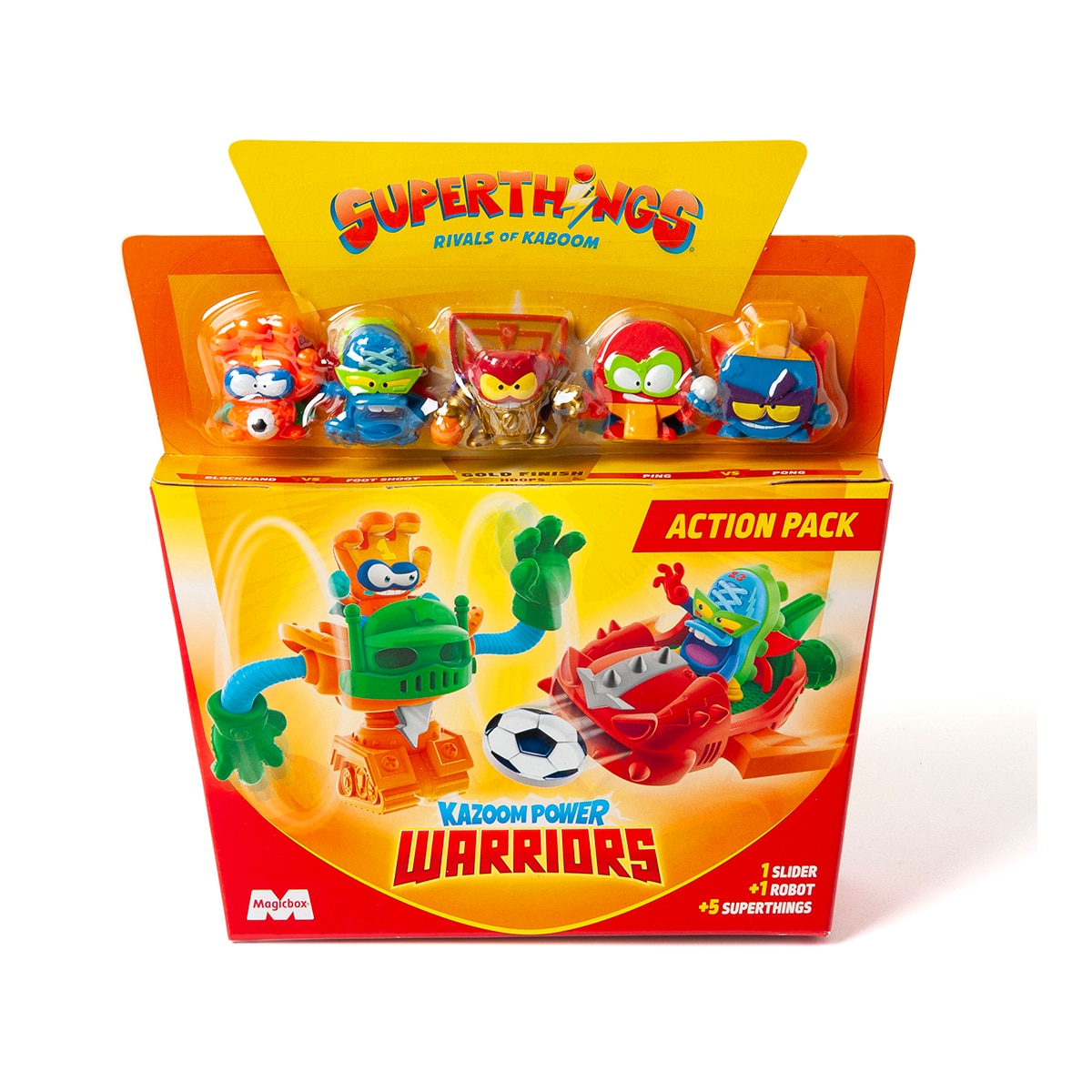 Figuras Power Warriors Action Pack Superthings 4