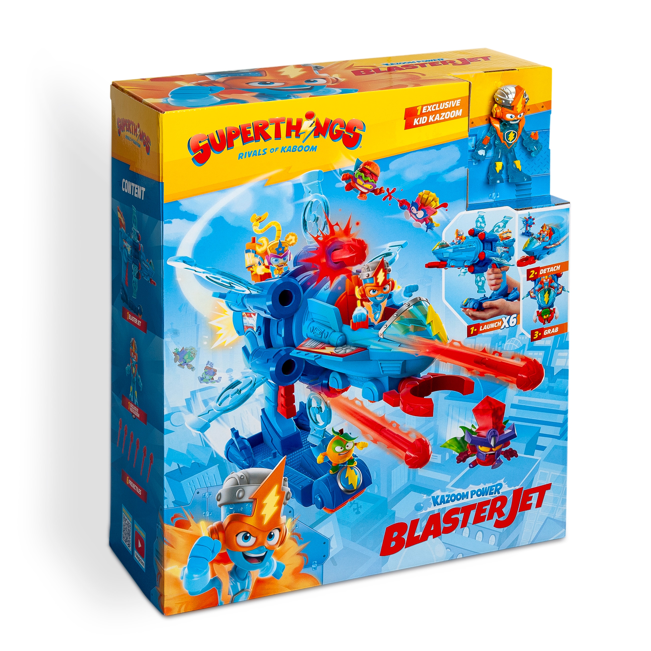 Vehículo Blaster Jet  Superthings 2