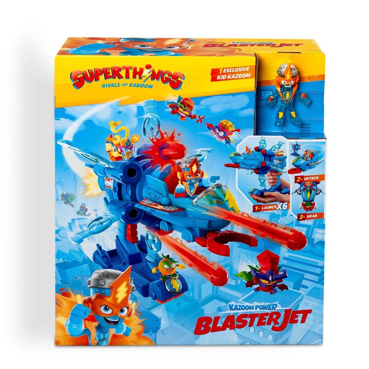 Vehículo Blaster Jet  Superthings 6