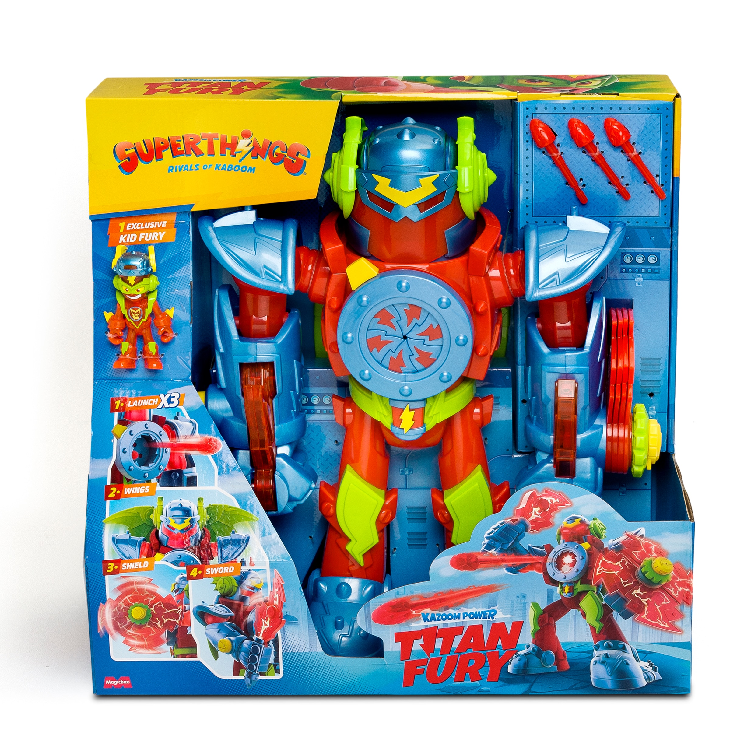 Robot Titan Fury  Superthings 2