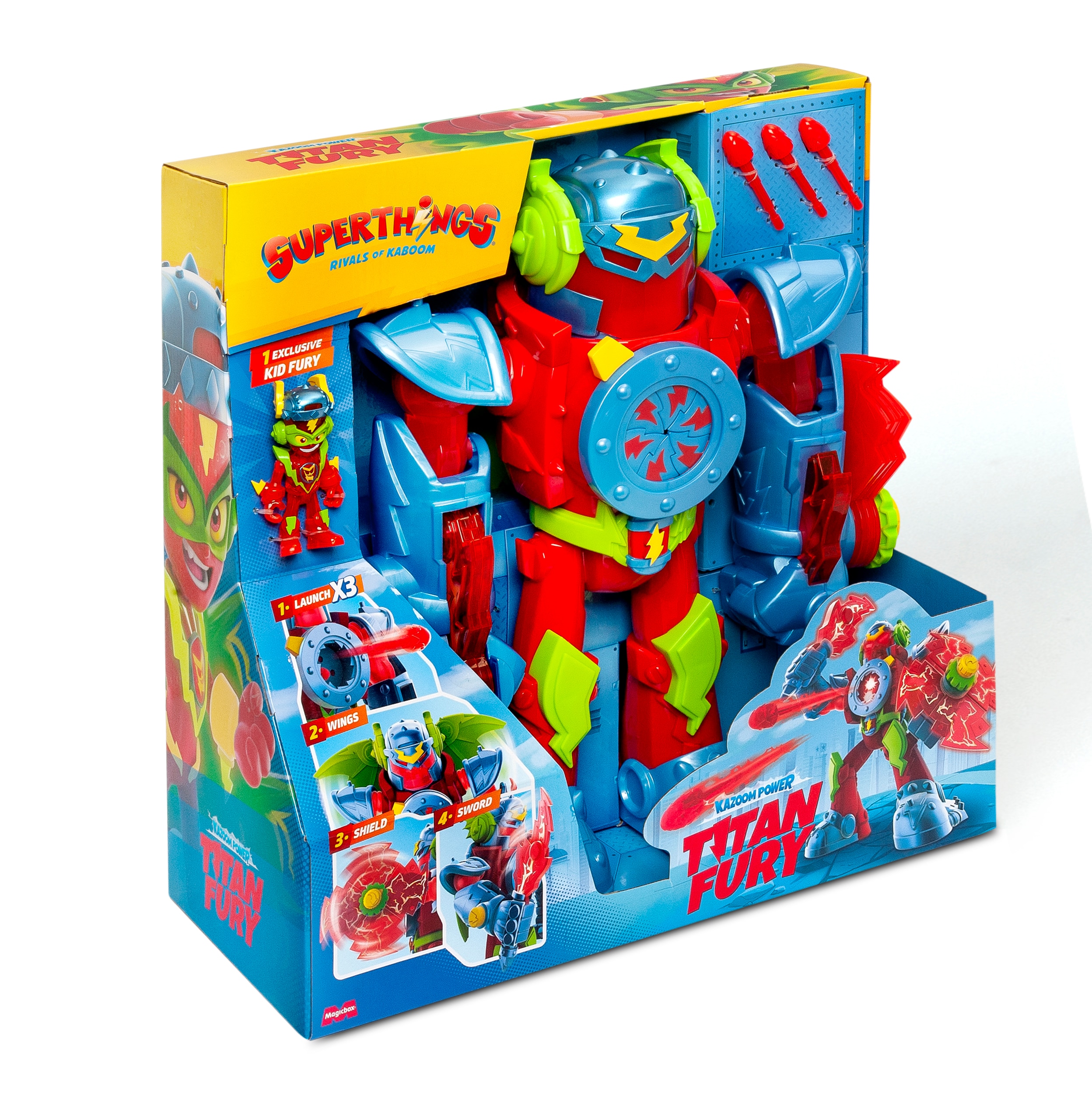 Robot Titan Fury  Superthings 3