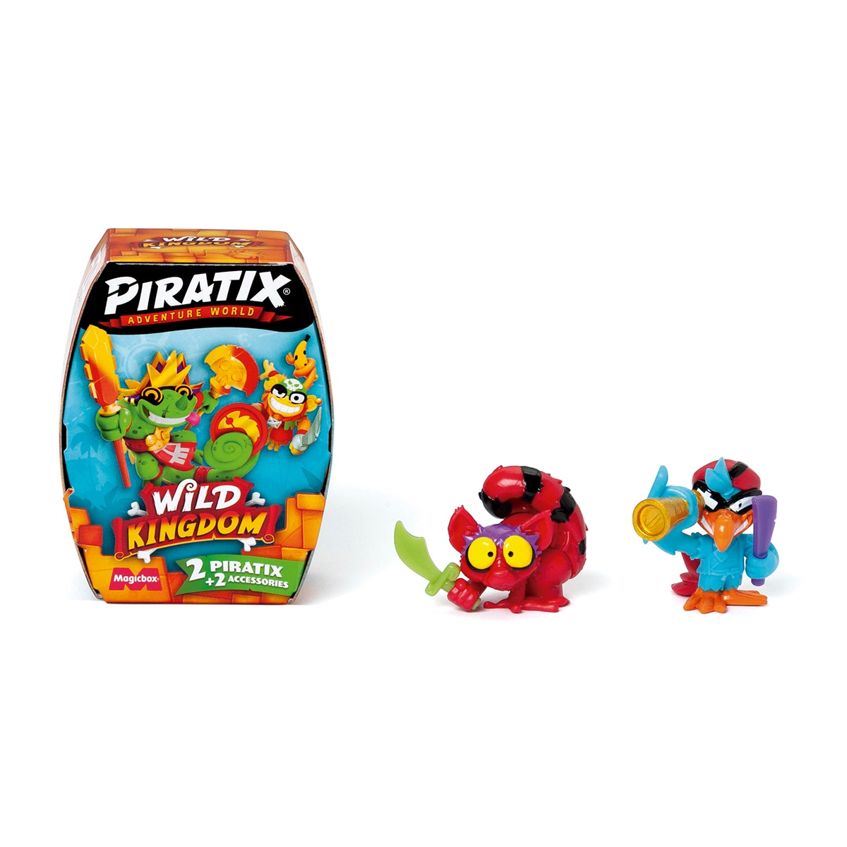 Imagen 0 de Figuras Wild Kingdom Two Pack  Piratix