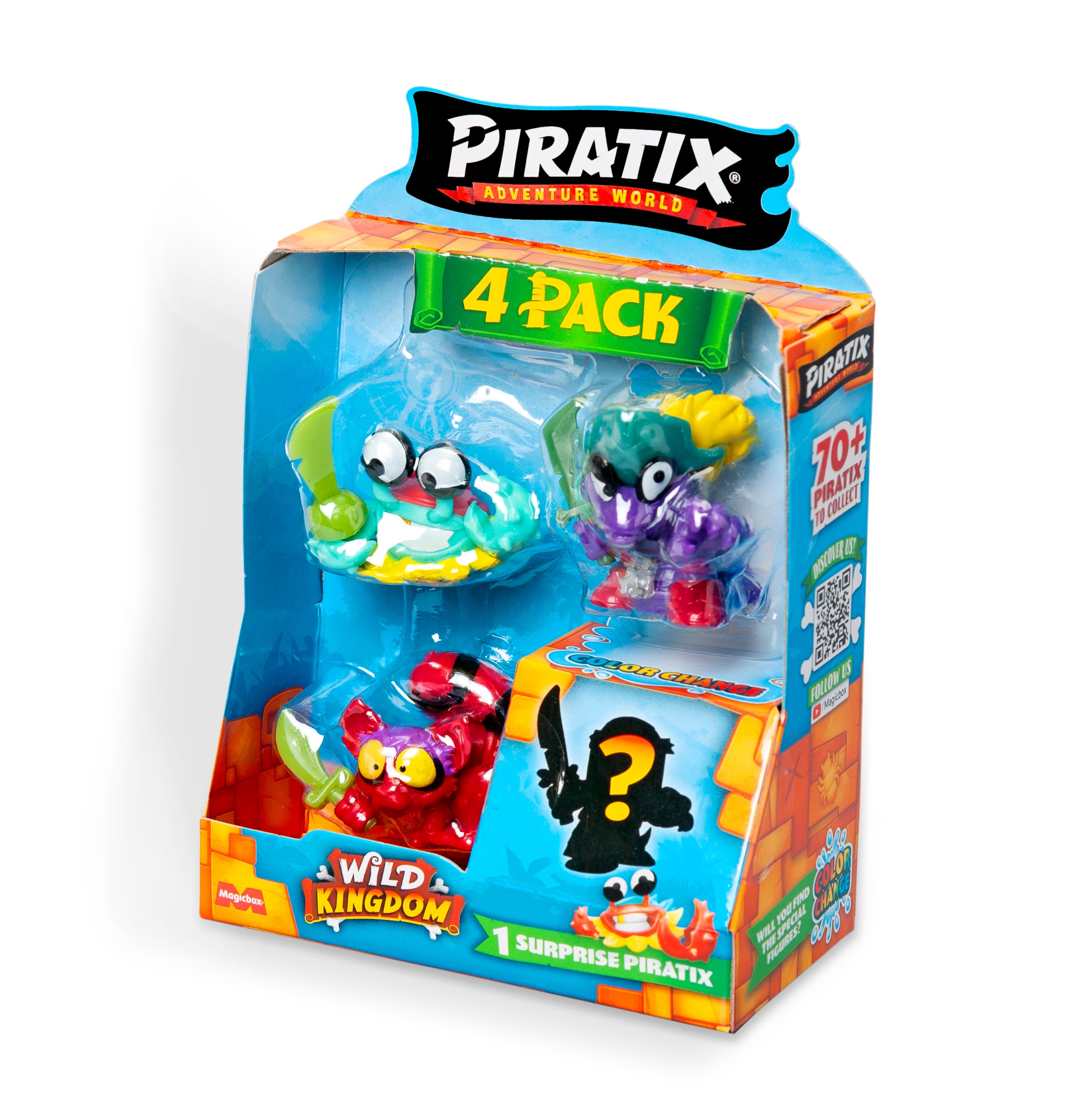 Figuras Wild Kingdom Four Pack Piratix 2