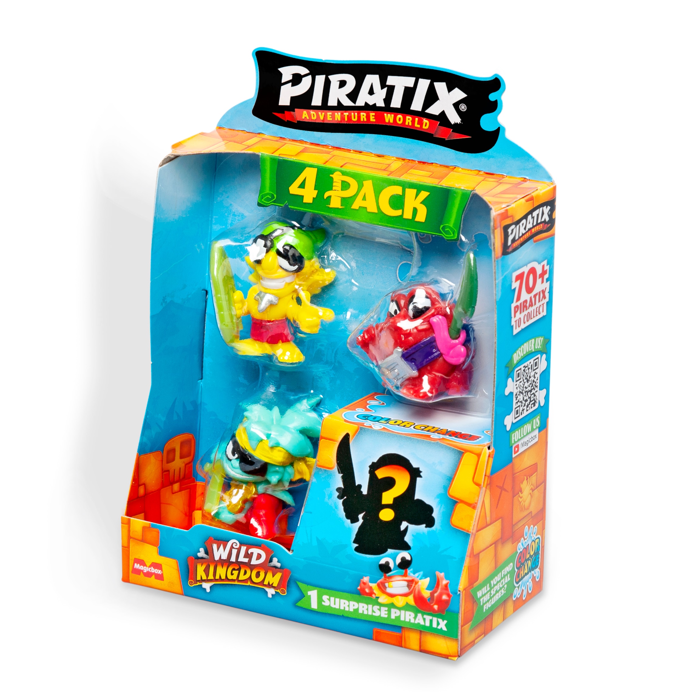 Figuras Wild Kingdom Four Pack Piratix 3