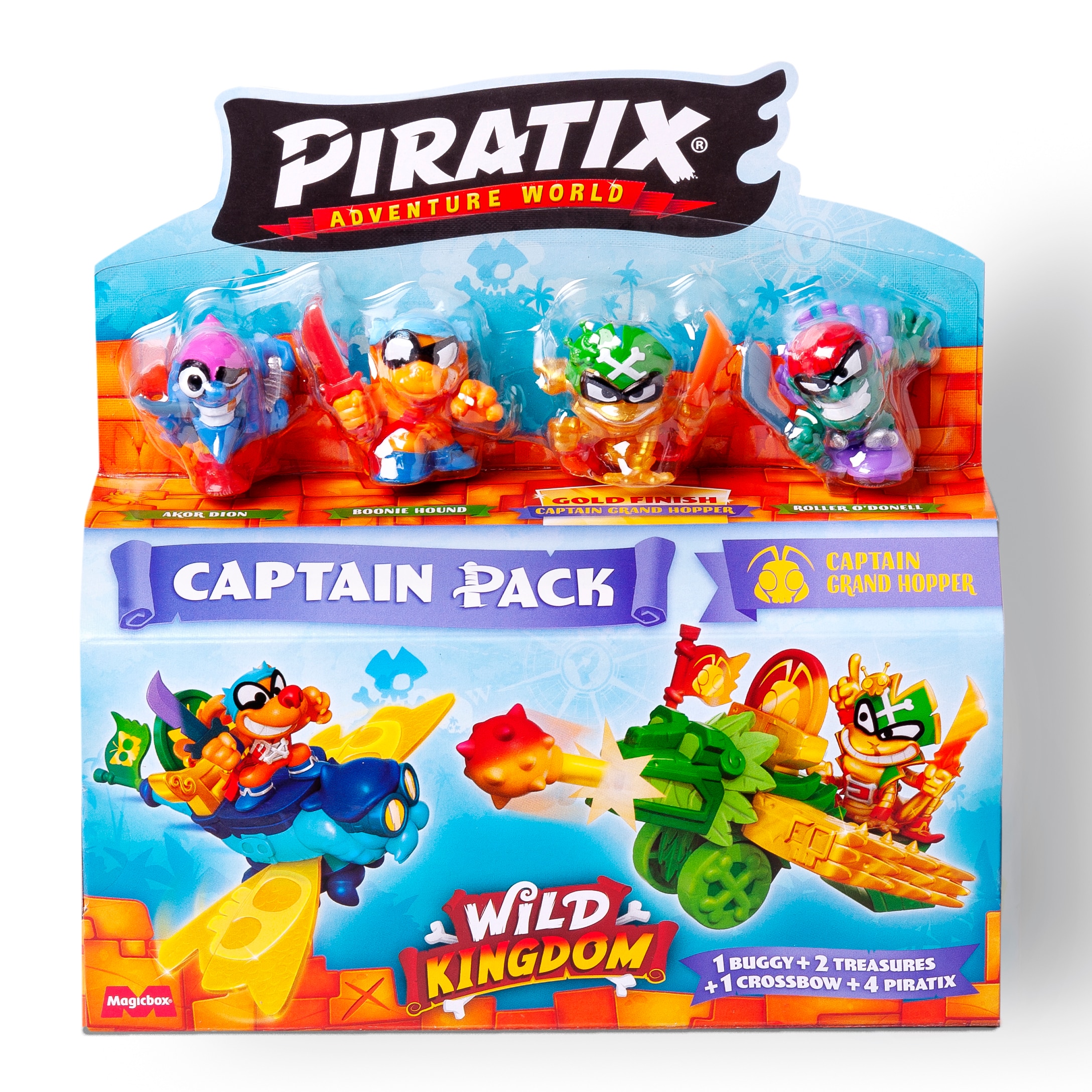 Figuras Wild Kingdom Captain Pack  Piratix 3