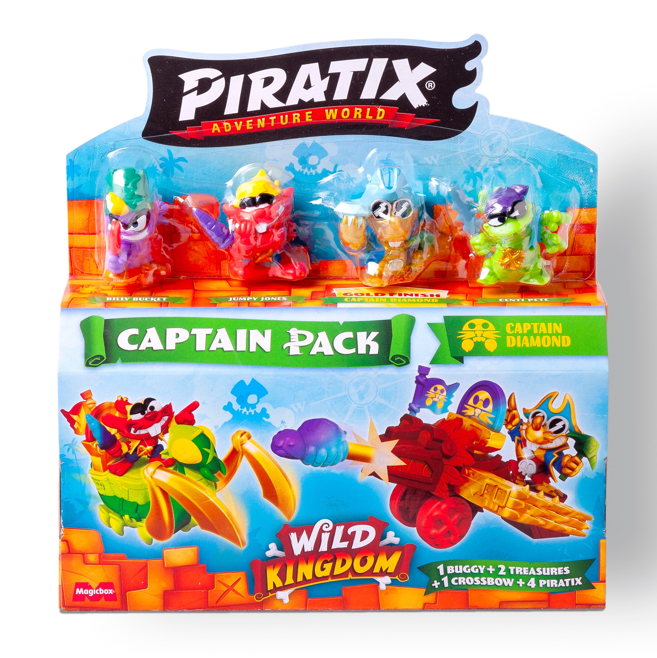 Figuras Wild Kingdom Captain Pack  Piratix 4