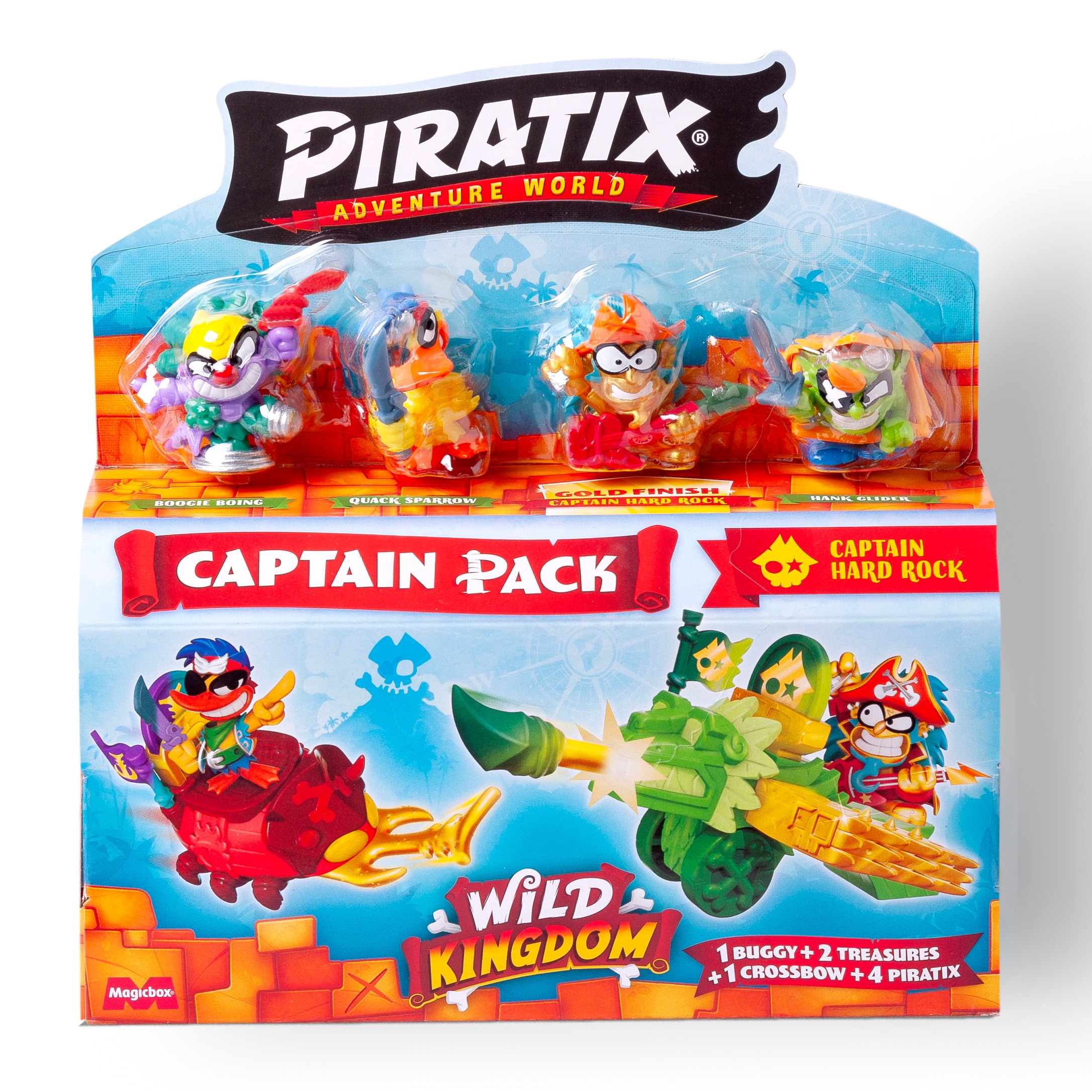 Figuras Wild Kingdom Captain Pack  Piratix 5