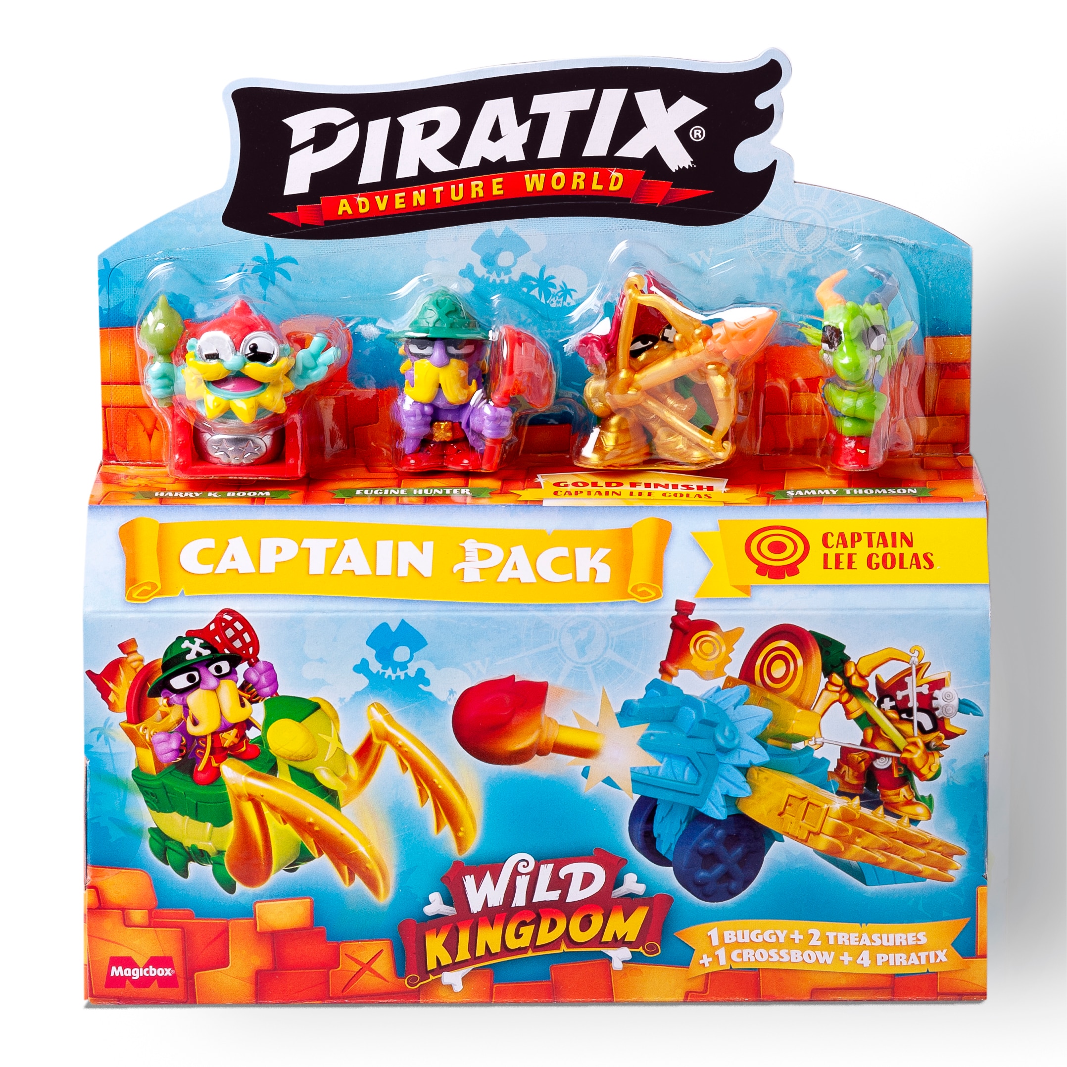 Figuras Wild Kingdom Captain Pack  Piratix 6
