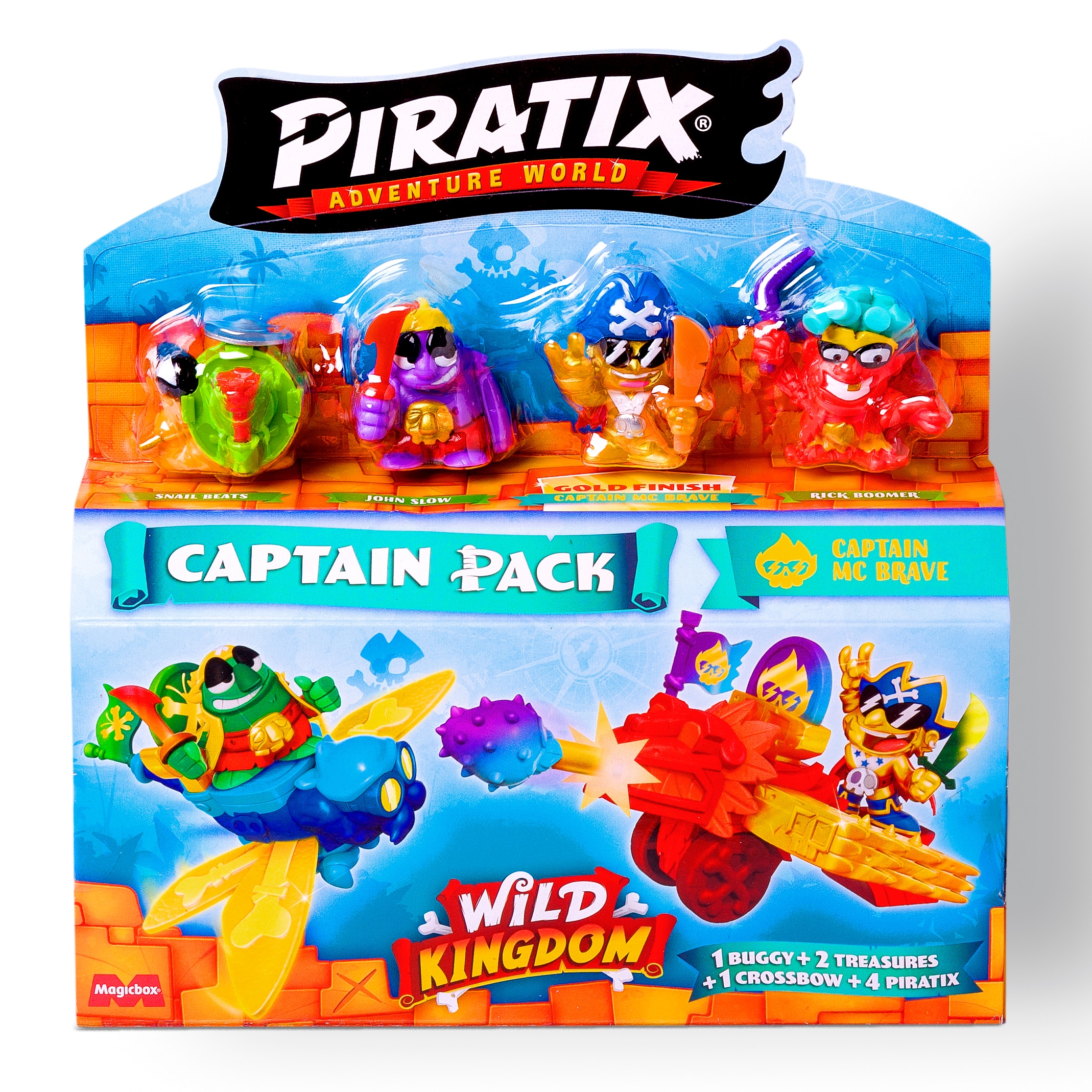 Figuras Wild Kingdom Captain Pack  Piratix 7