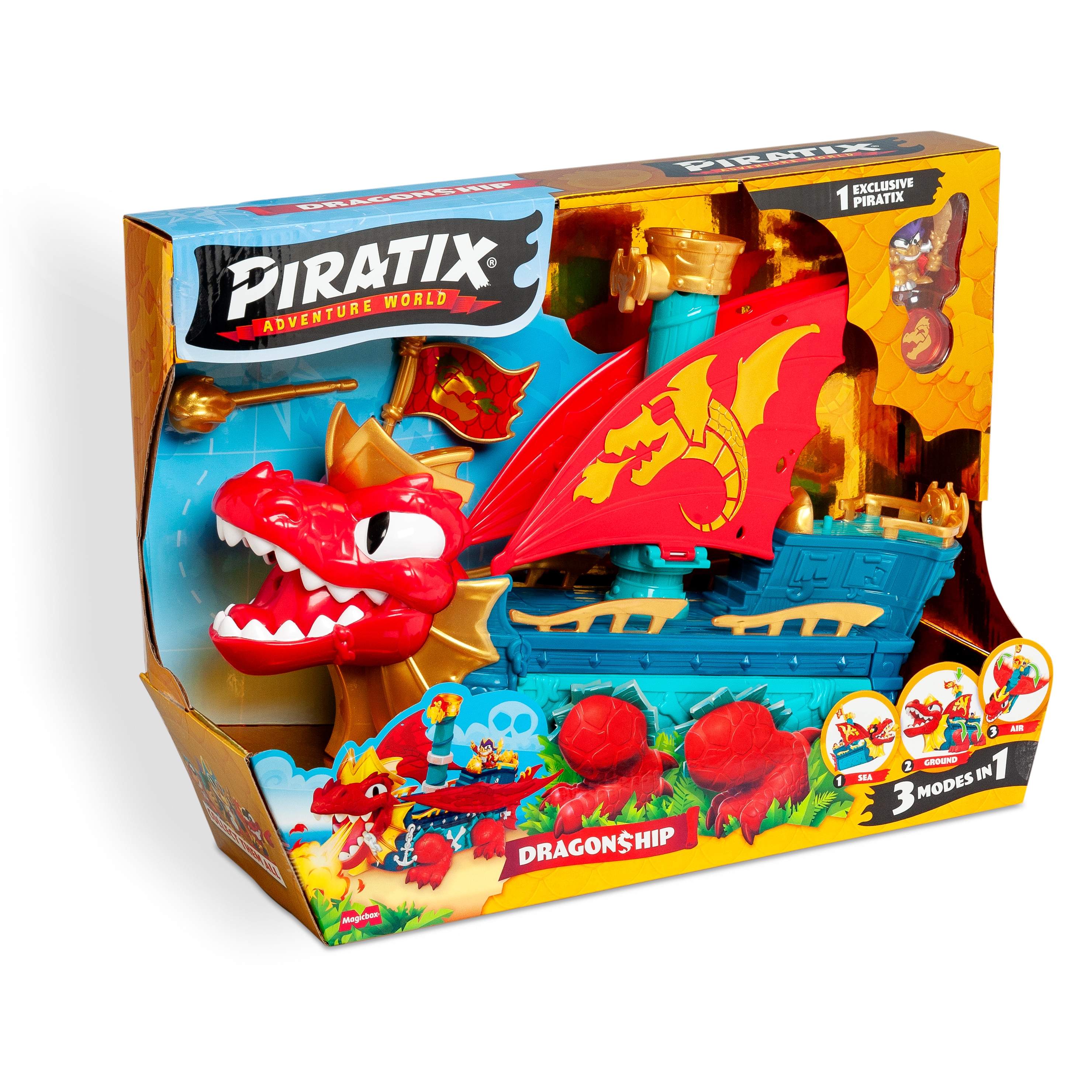 Vehículo Dragon Ship Piratix 2