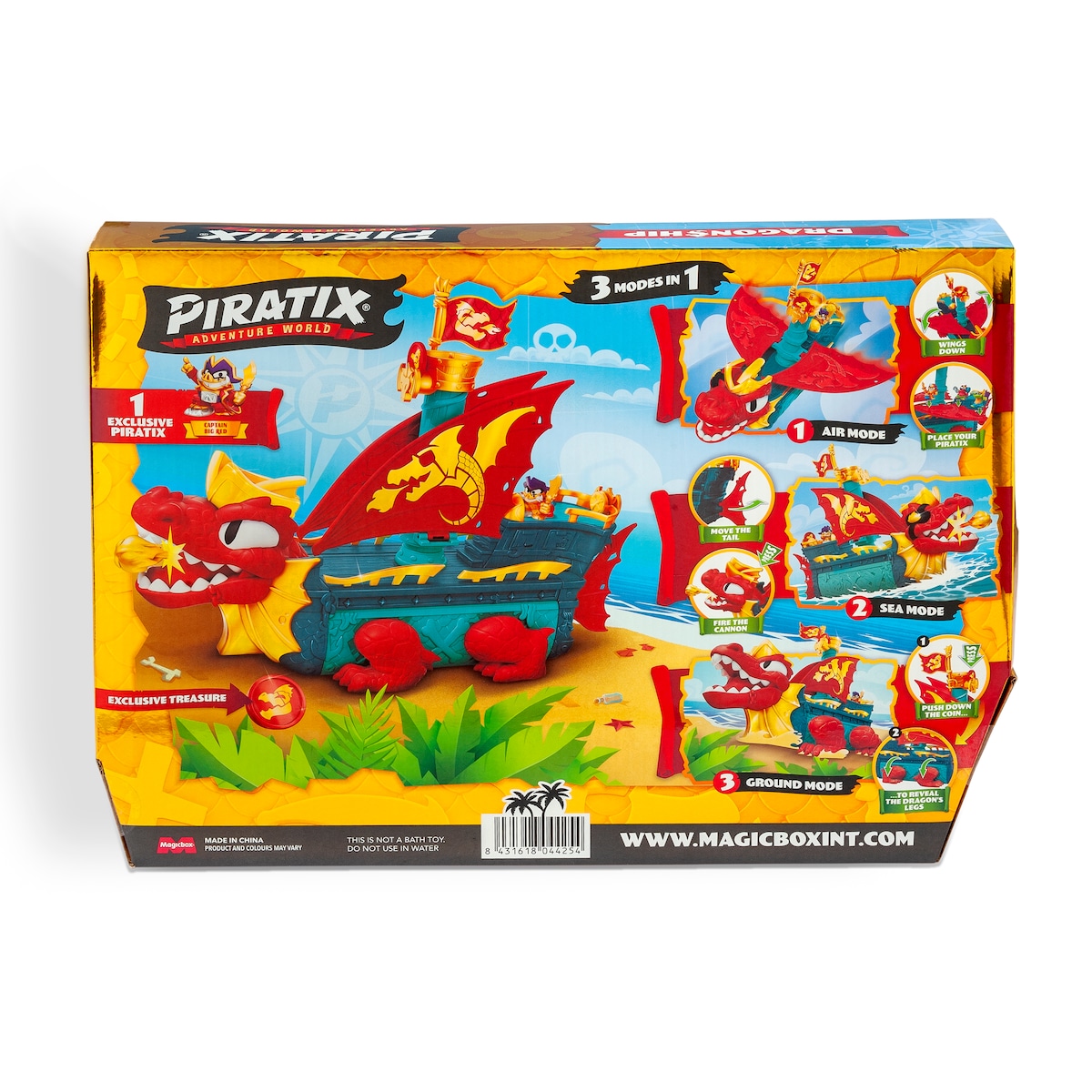 Vehículo Dragon Ship Piratix 4